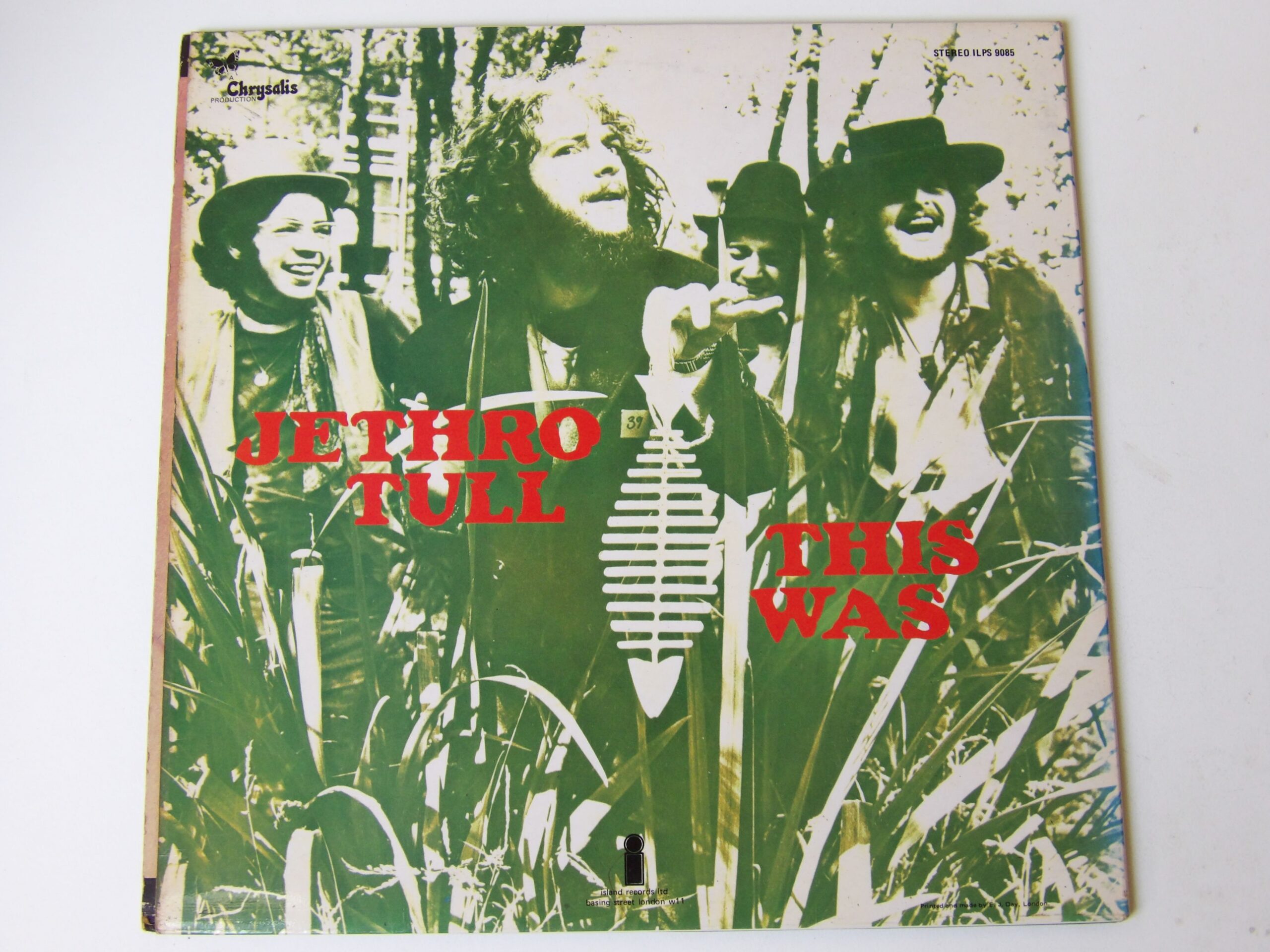 Jethro Tull: This Was 1972 UK A2/B2 Pink Rim LP - Image 4
