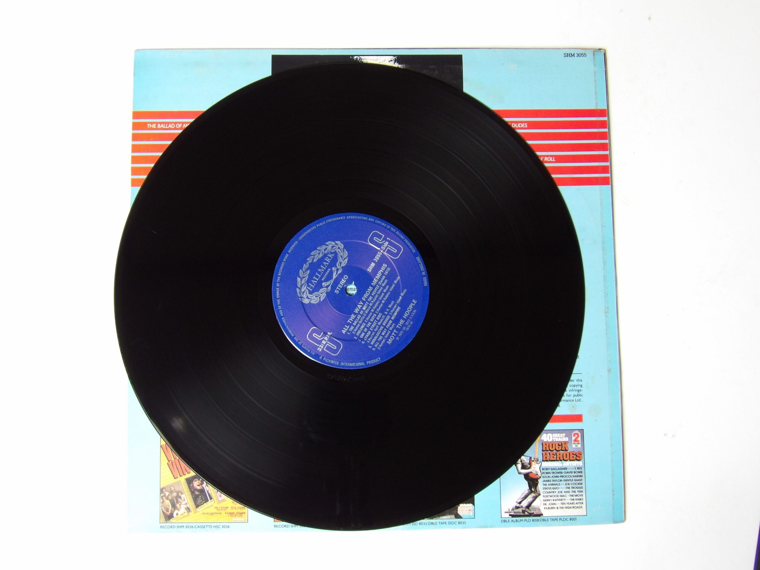 Mott The Hoople: All The Way From Memphis 1981 UK Press LP - Image 2