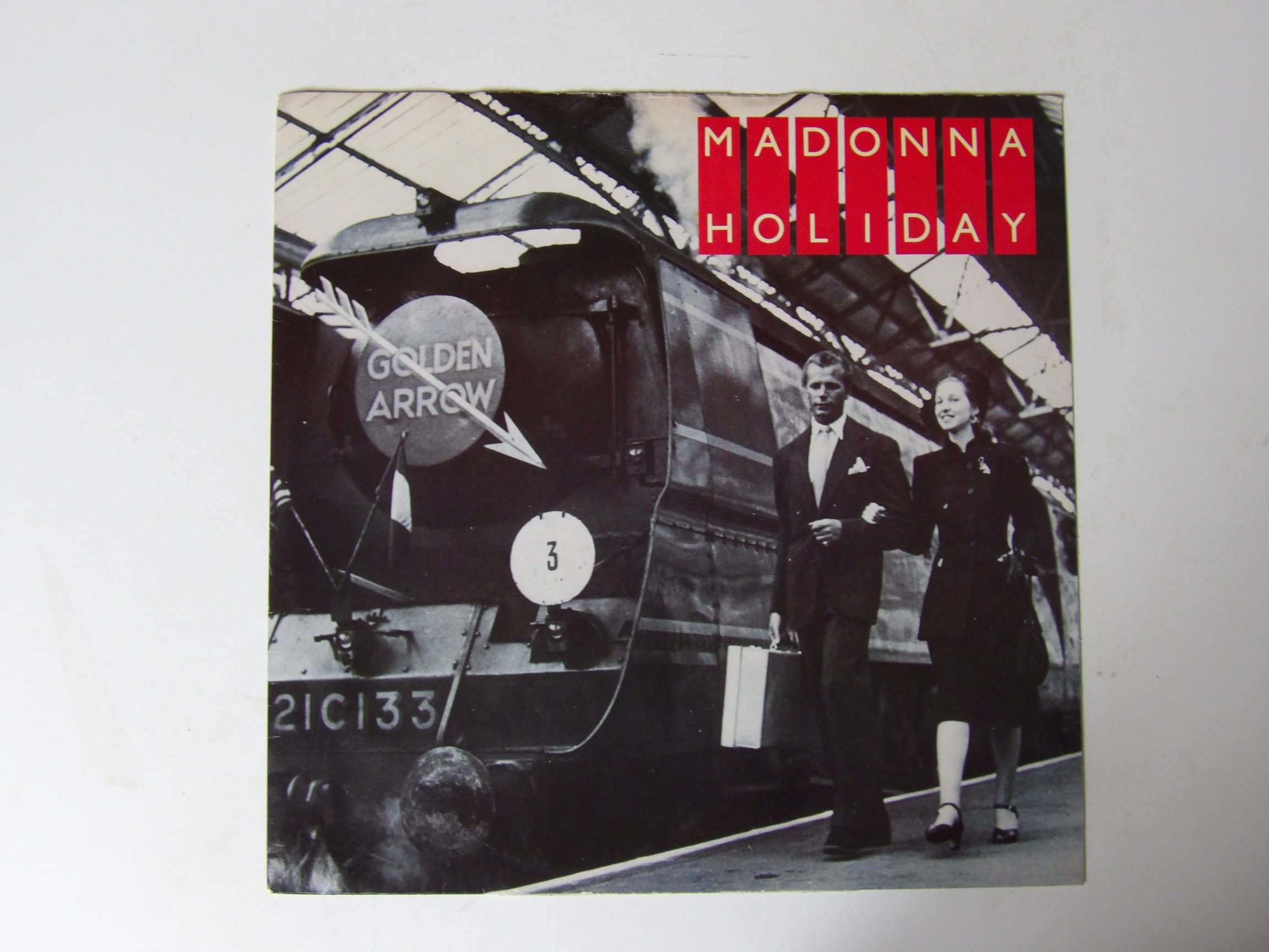 Madonna: Holiday UK 12" Train Sleeve