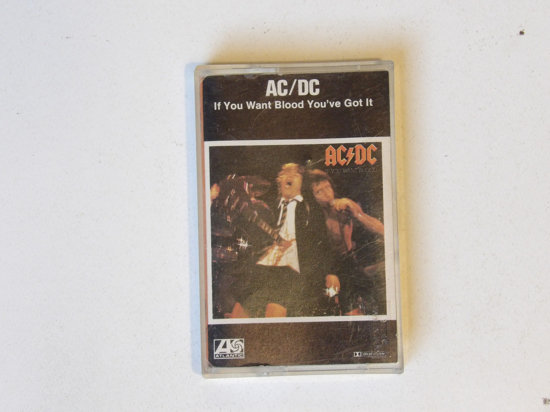 AC/DC: If You Want Blood You've Got It Original 1978 Cassette