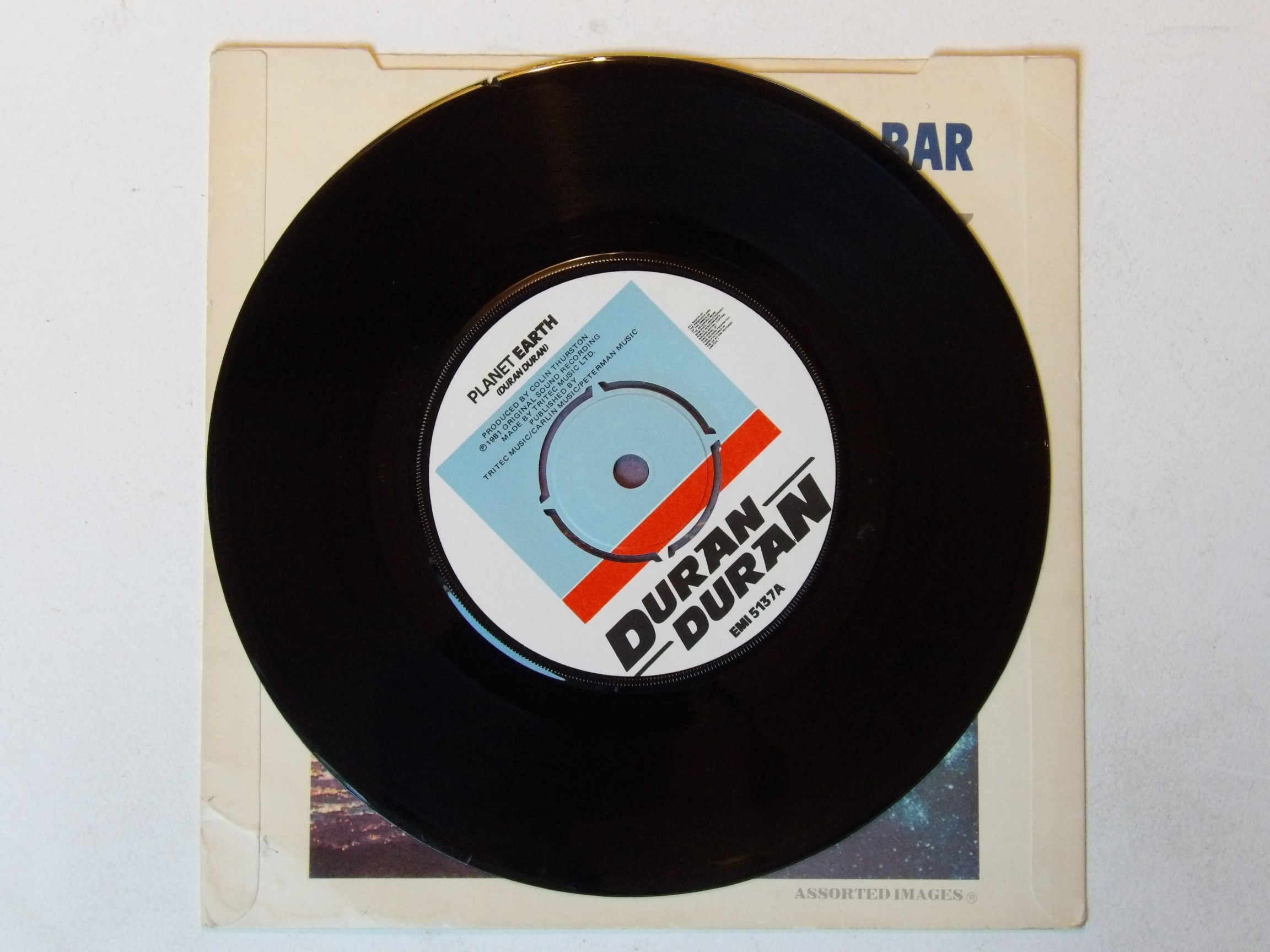 Duran Duran: Planet Earth 1981 EX+ 7" - Image 2