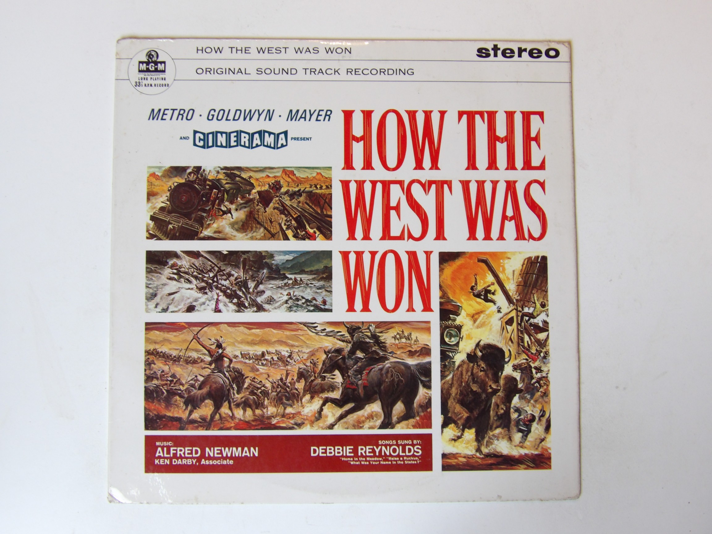 Alfred Newman etc: How The West Was Won, Soundtrack 1962 EX+ LP