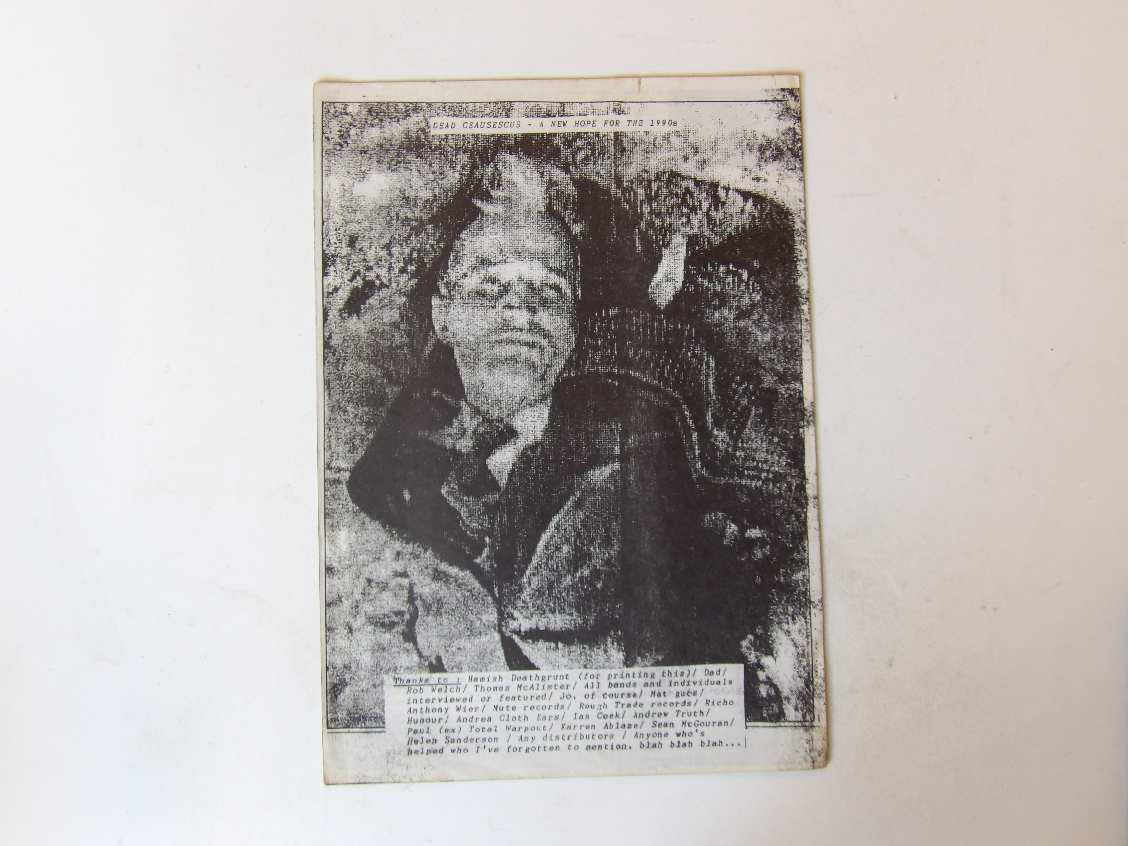 Swedish Nurse Orig UK Fanzine: #1 1999 Frogs / Band of Holy Joy / Fugazi - Image 2