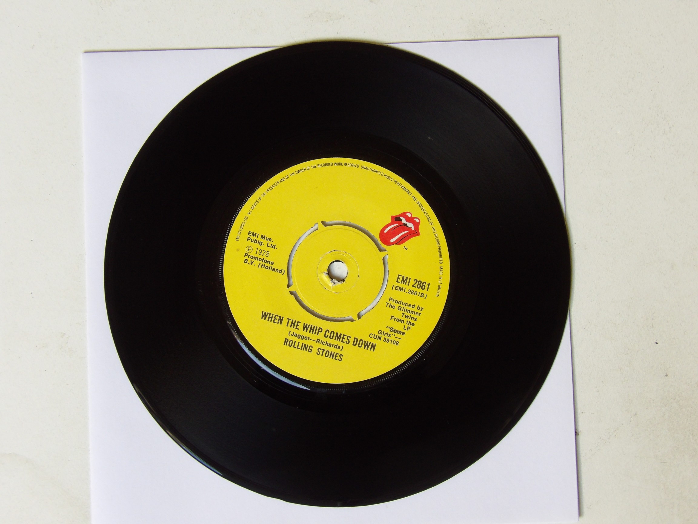 Rolling Stones: Respectable 1978 EX 7″ - Image 2