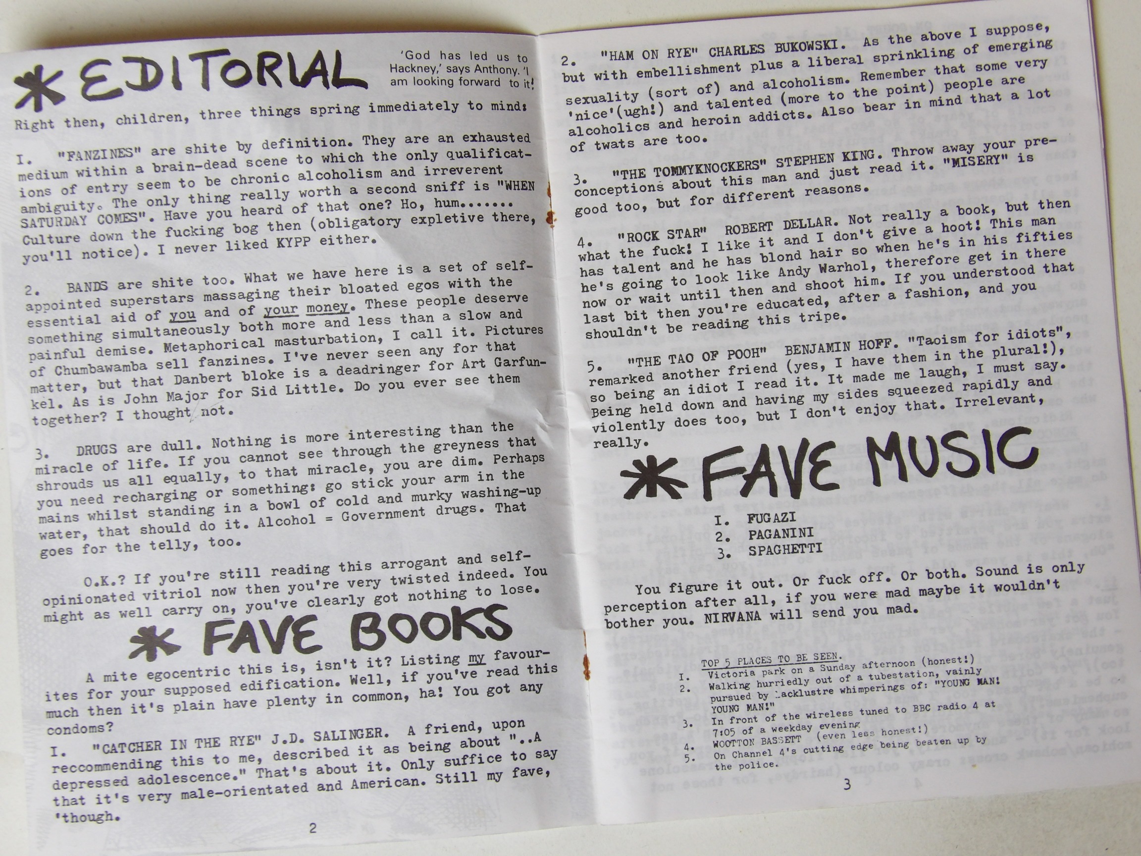 Sheepscene Orig UK A5 Fanzine: 1992 - Image 4