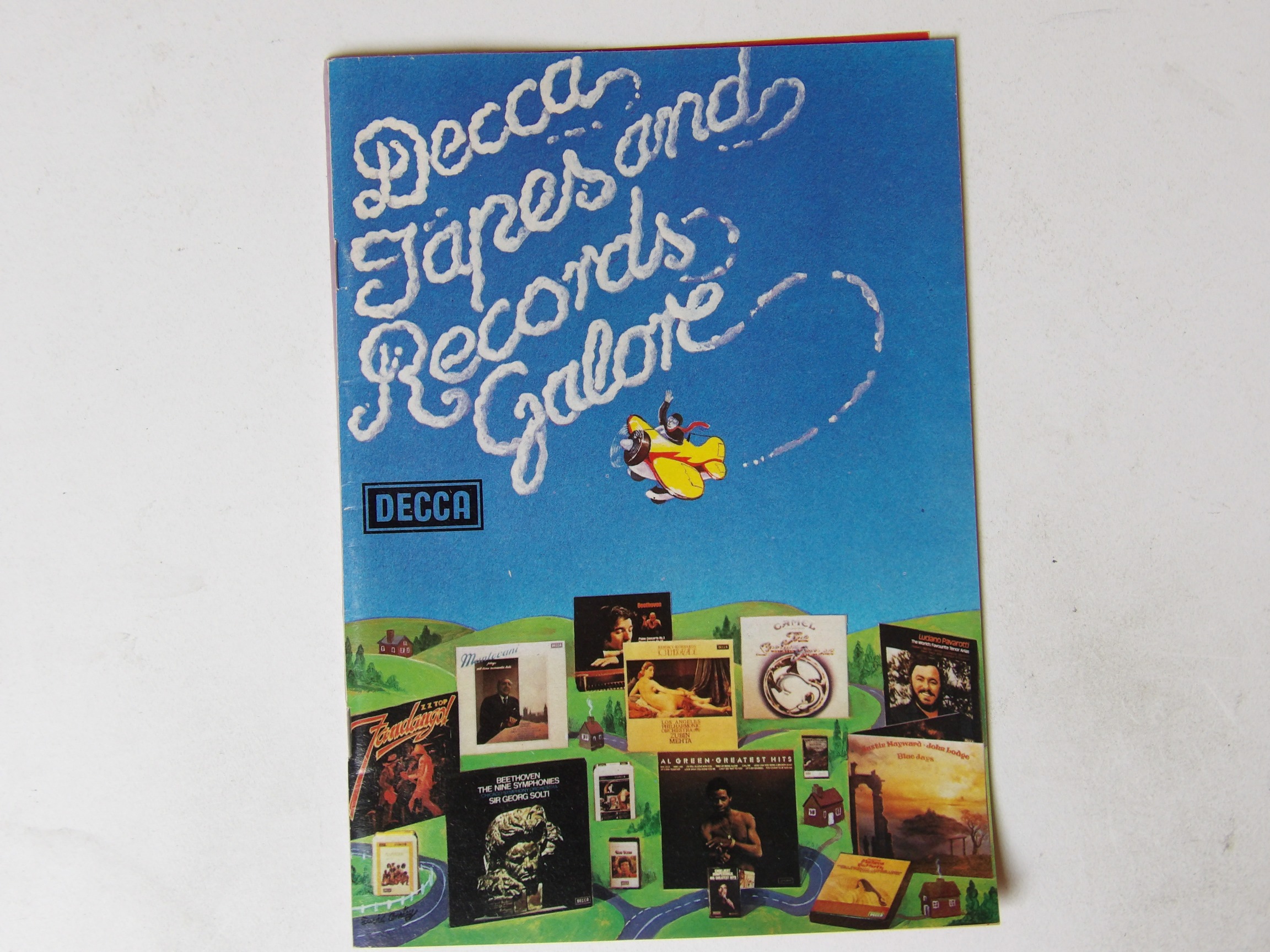 Decca 1975 Record Label Catalogue