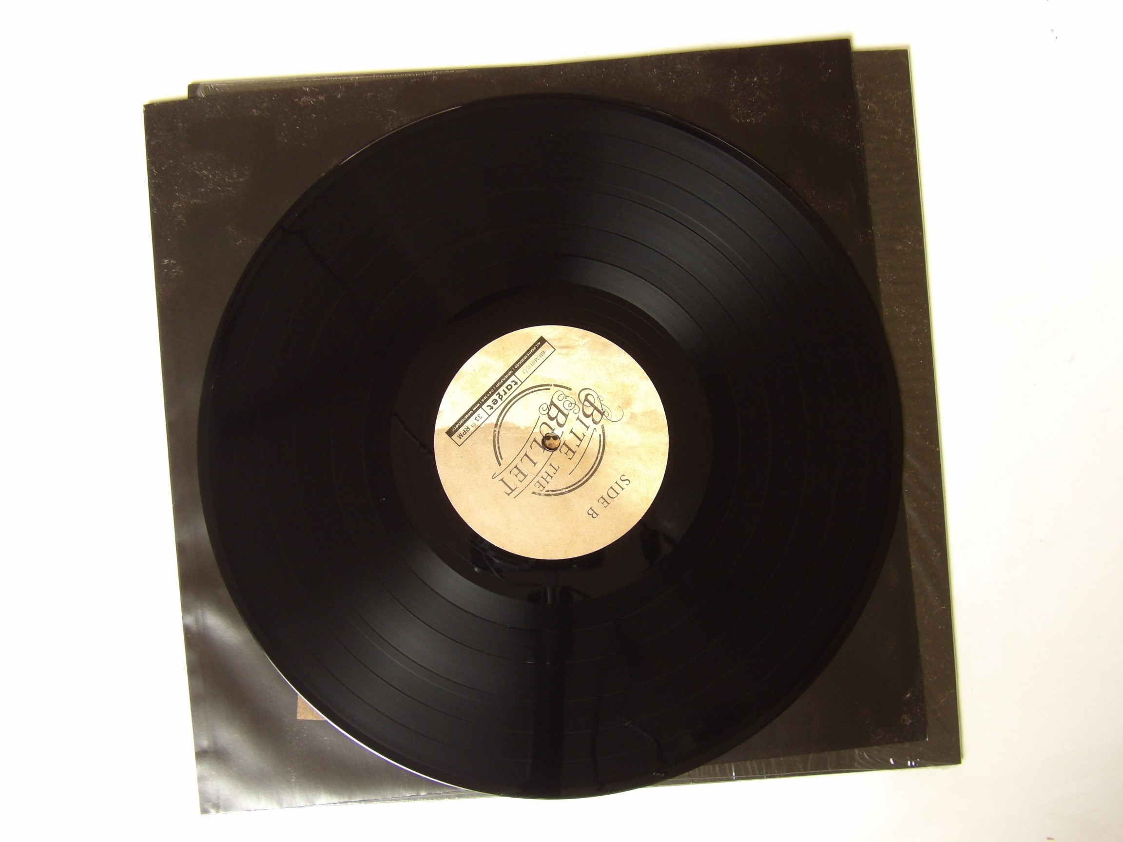 Bite The Bullet: Wheels 2015 NEAR MINT Stoner Rock LP - Image 3
