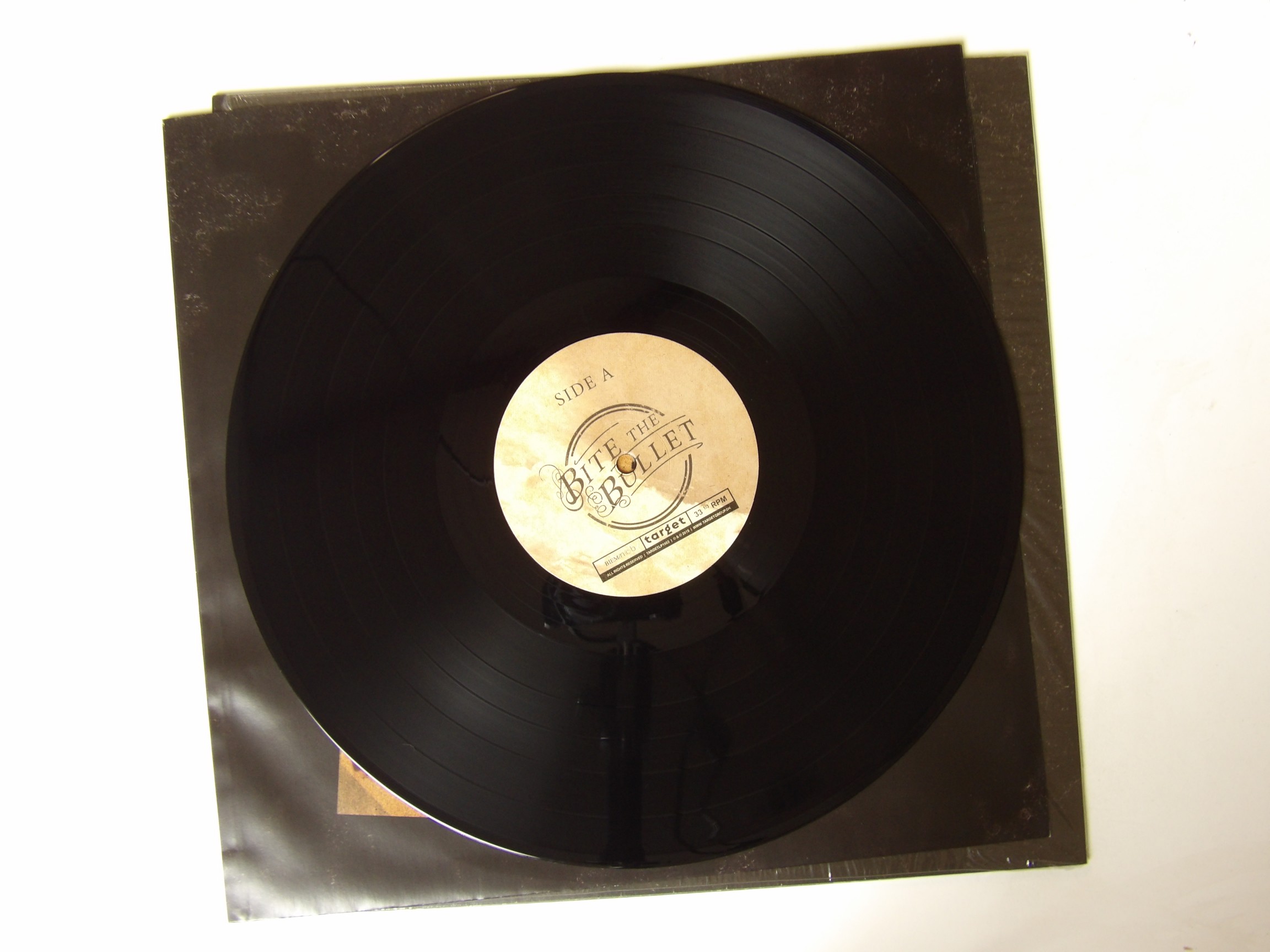 Bite The Bullet: Wheels 2015 NEAR MINT Stoner Rock LP - Image 2