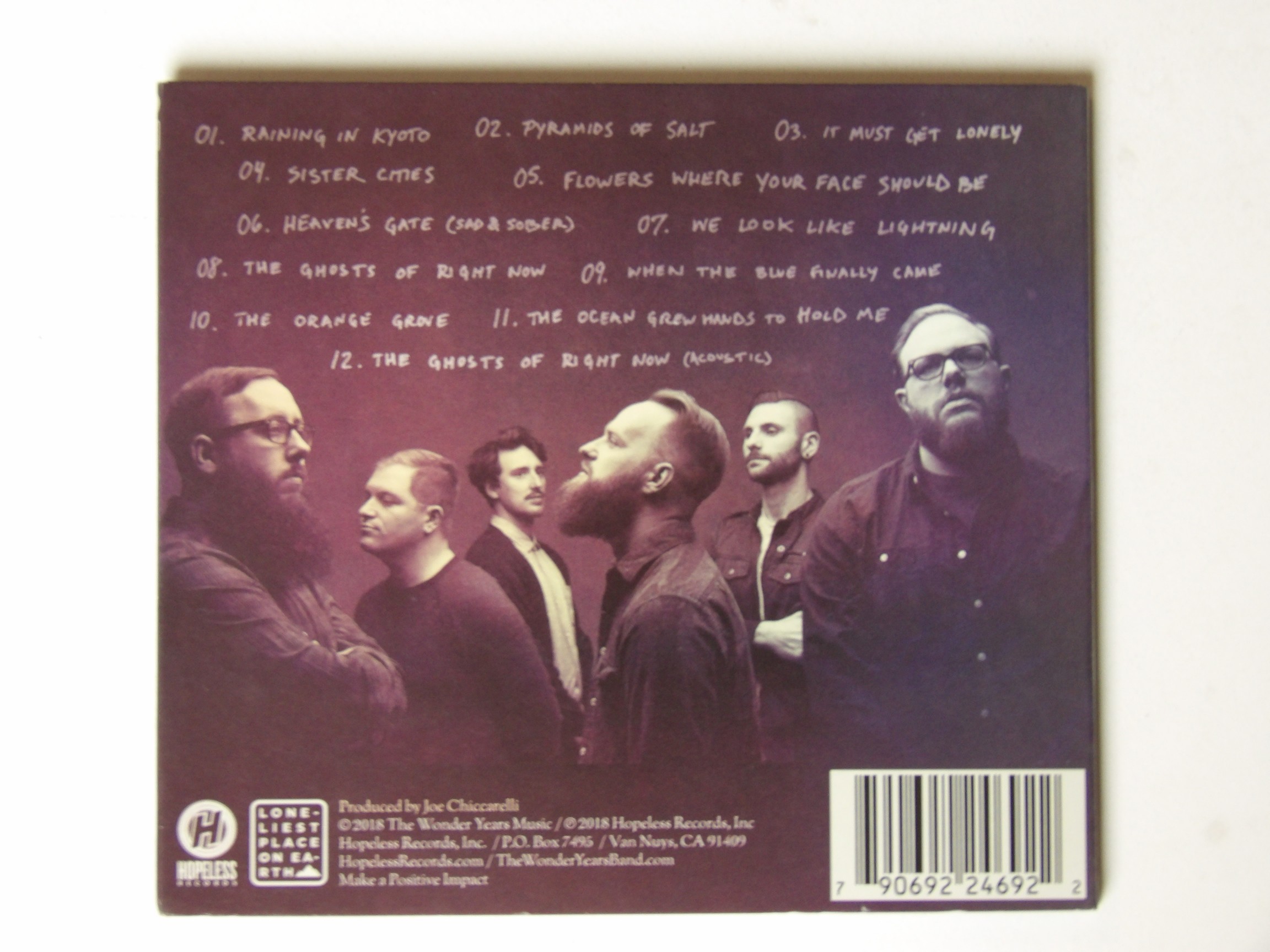 The Wonder Years: Sister Cities Near Mint Unplayed CD TARGET EXCLUSIVE - Image 2