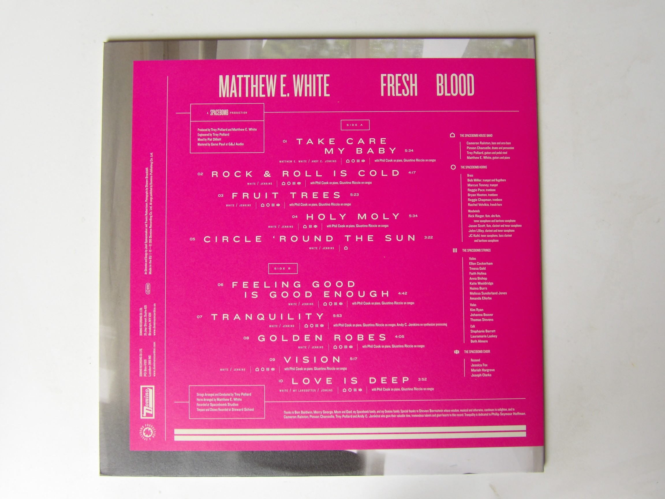 Matthew E. White: Fresh Blood 2015 Near Mint Deluxe Double LP - Image 12