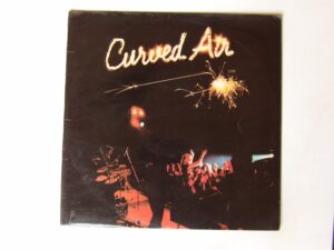 Curved Air:  Curved Air Live   1W/1W  1975  First Pressing  LP