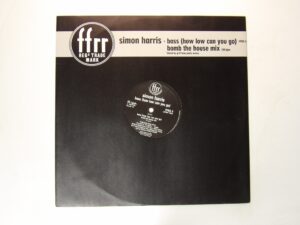Simon Harris:  Bass (How Low Can You Go) 1988  UK  Near Mint   12"