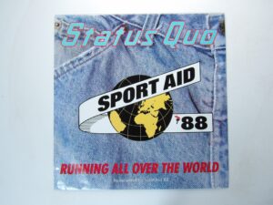 Status Quo:  Running all over the World   1988  Near Mint  12"