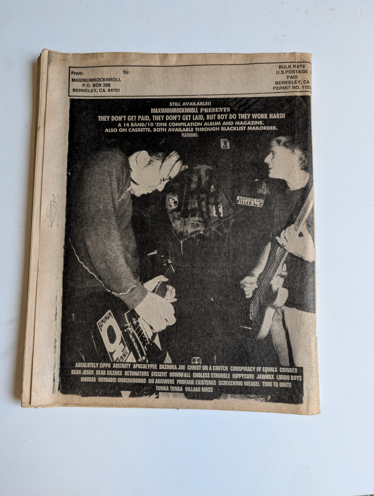 Maximum Rock n Roll: #84 May 90 No Use for a Name / Sofahead