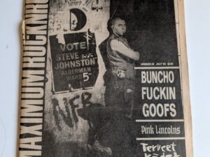 Maximum Rock n Roll:  #86  July  90   Buncho Fuckin Goofs