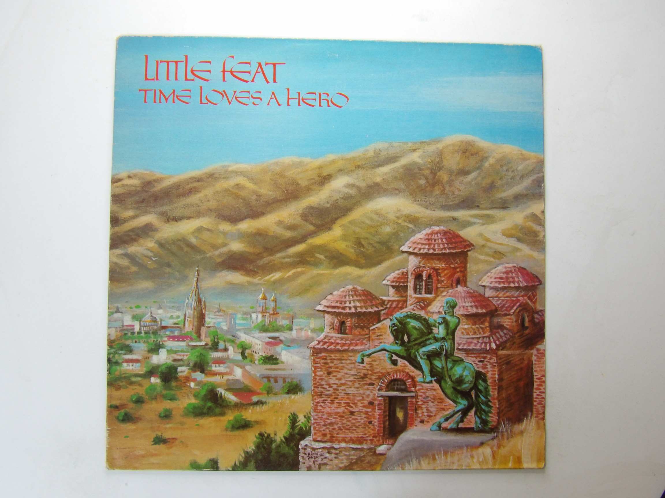 Little Feat: Time Loves A Hero 1980s reissue UK EX LP