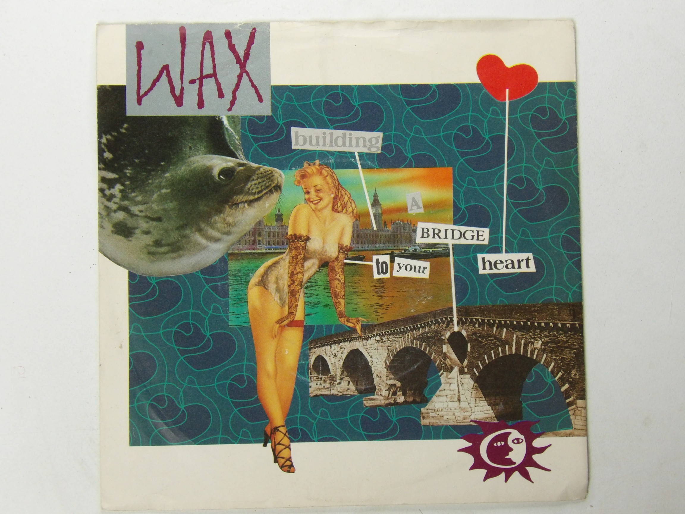 Wax: Building a bridge to your Heart 1987 UK 7" Jukebox centre