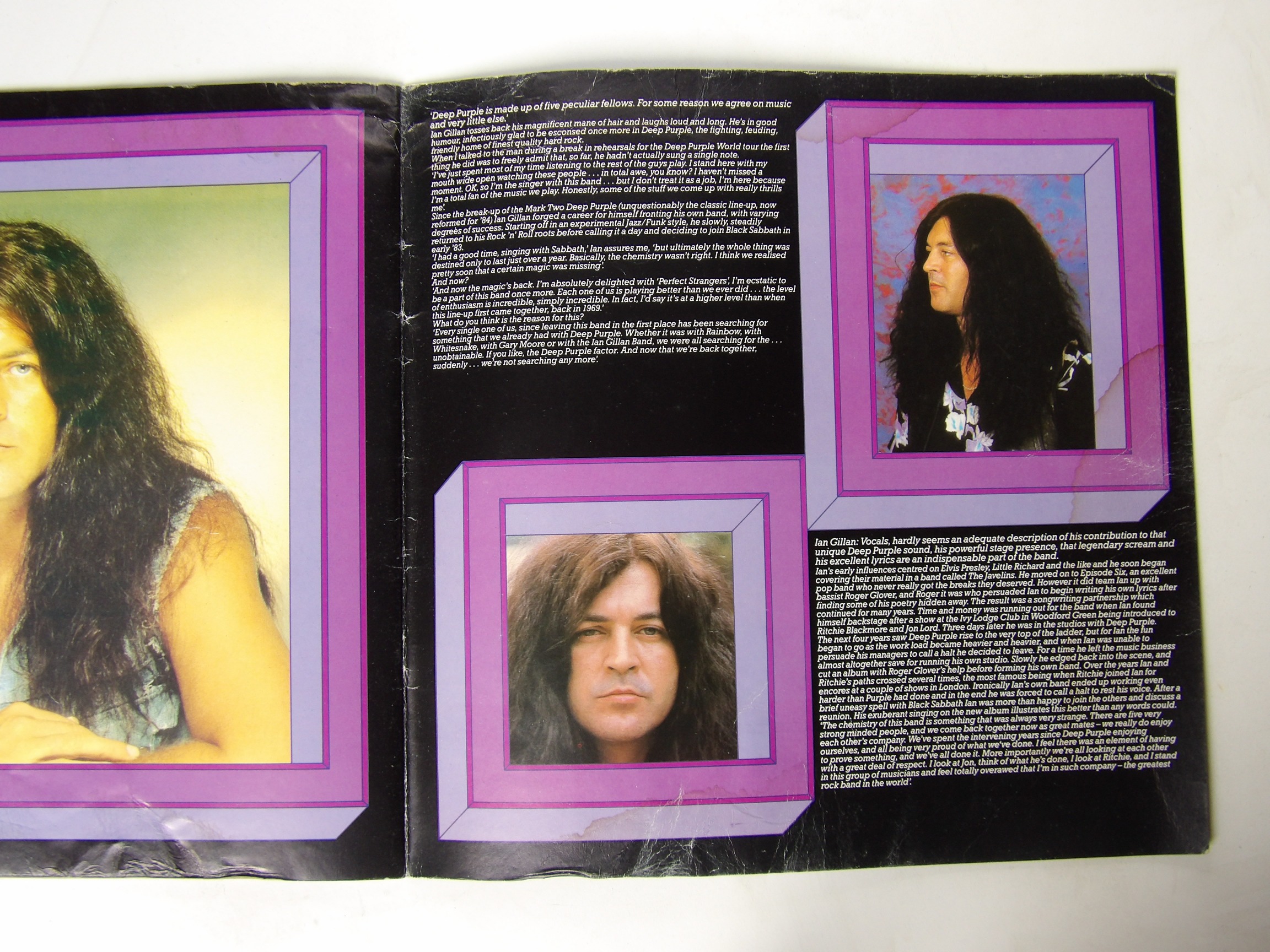 Deep Purple 1984 'Perfect Strangers' Tour Programme