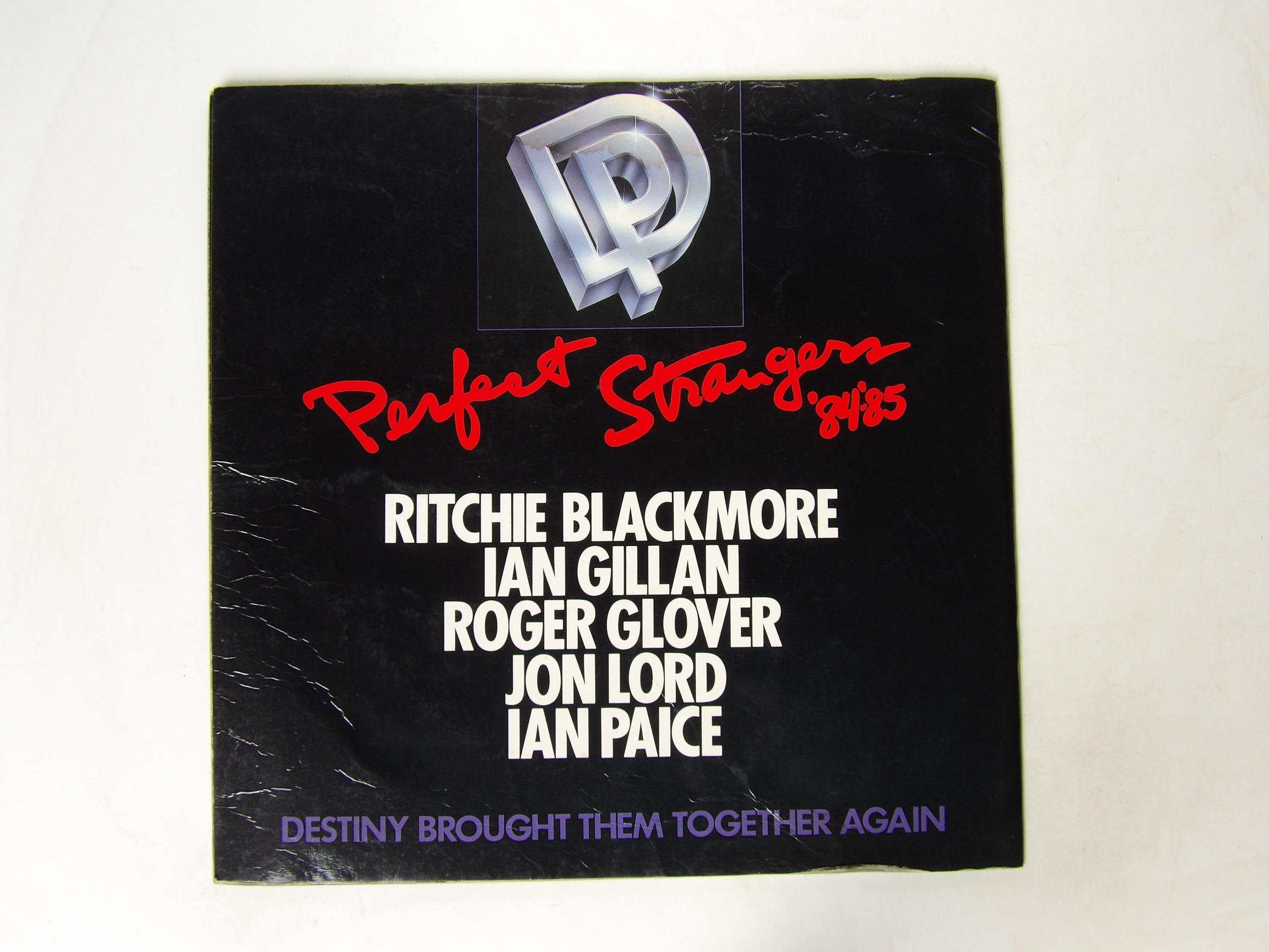 Deep Purple 1984 'Perfect Strangers' Tour Programme