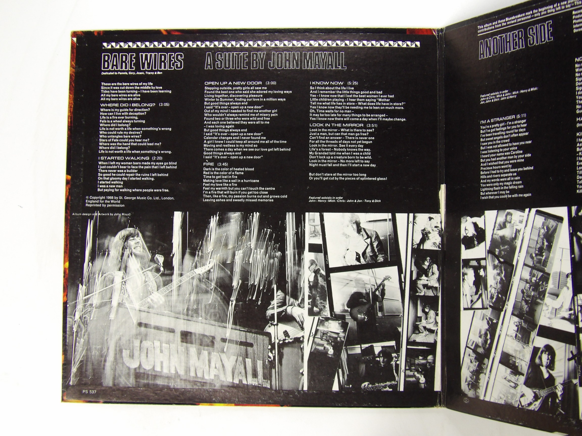 John Mayall's Bluesbreakers: Bare Wires 1968 Canadian Stereo LP - Image 5