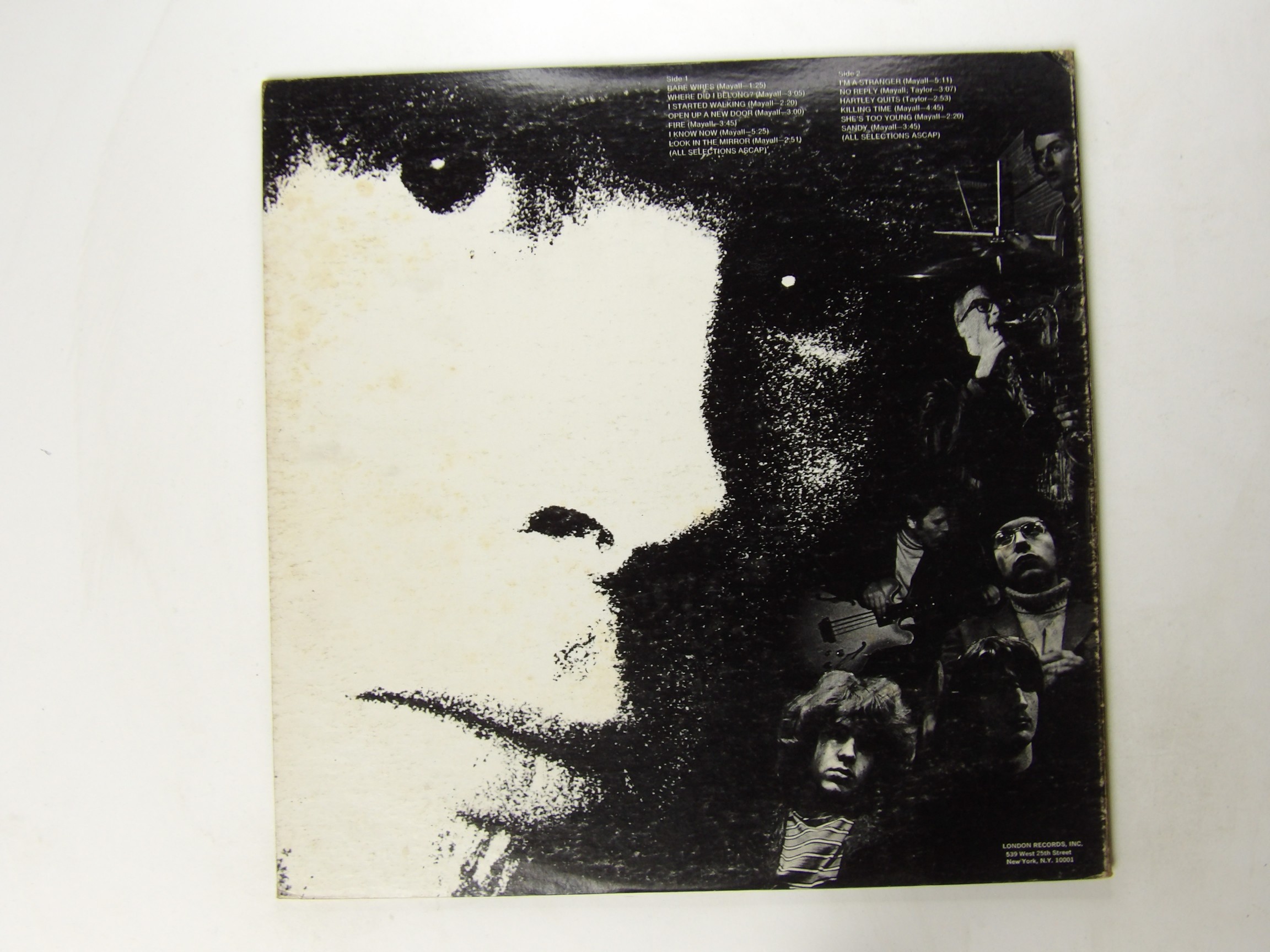 John Mayall's Bluesbreakers: Bare Wires 1968 Canadian Stereo LP - Image 4