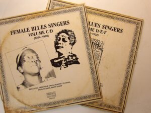 Various: Female Blues Singers   C/D/E/F   Mono 2XLP  Fantasy Austria damaged