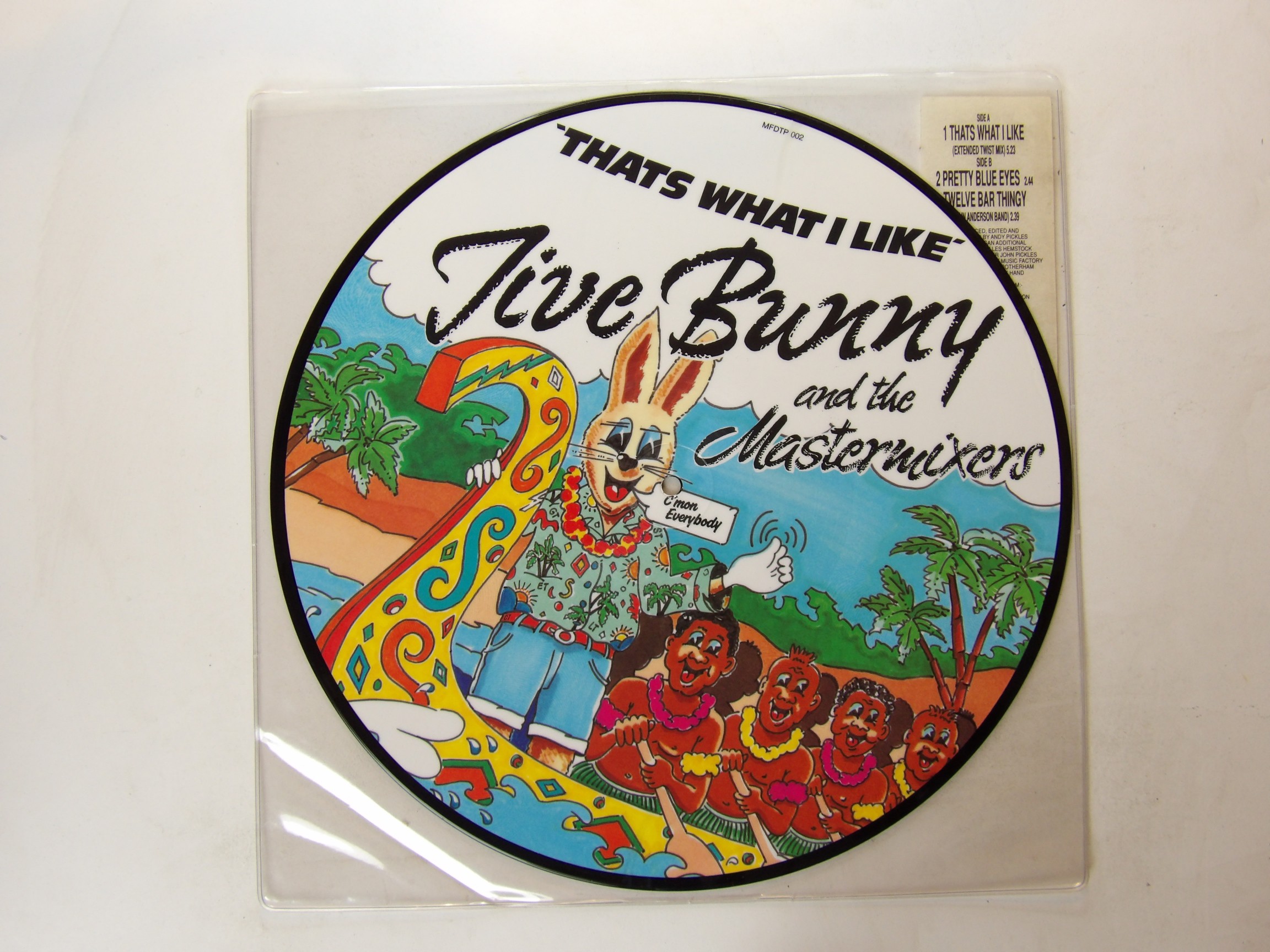 Jive Bunny And The Mastermixers: That's What I Like UK 12