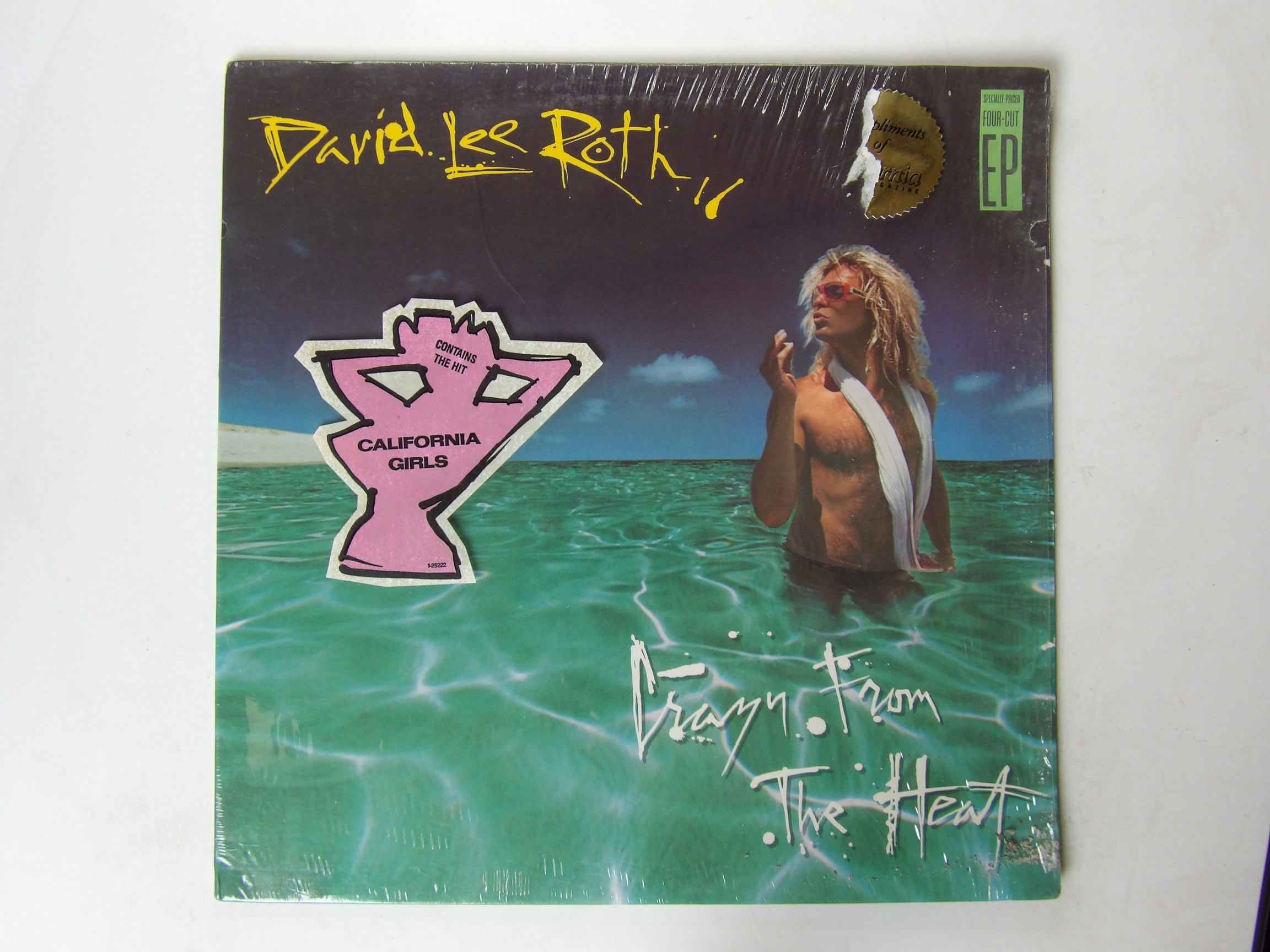 David Lee Roth: Crazy From The Heat 1985 EX+ U.S 12"