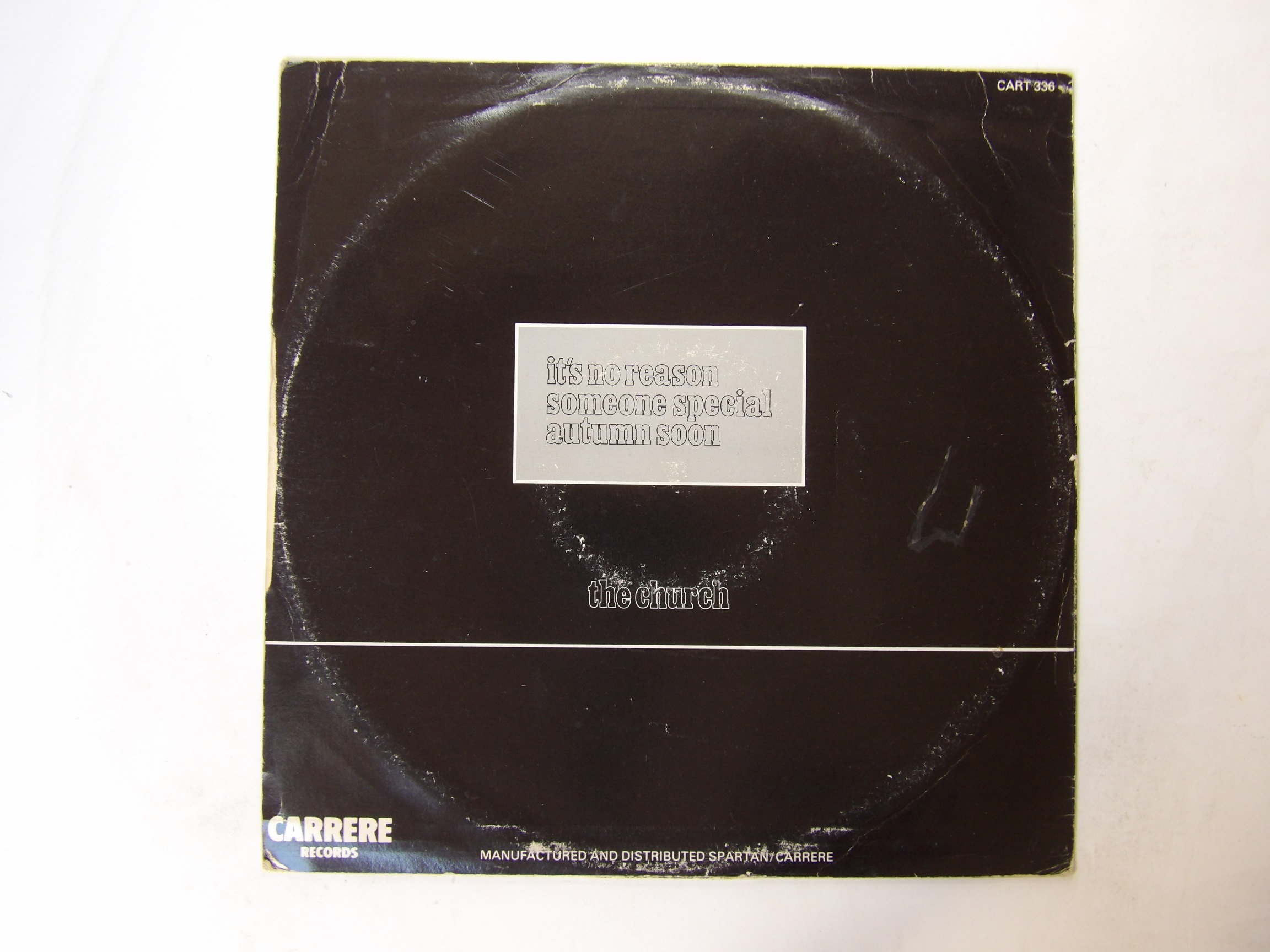 The Church: It's No Reason UK 1984 12" - Image 2