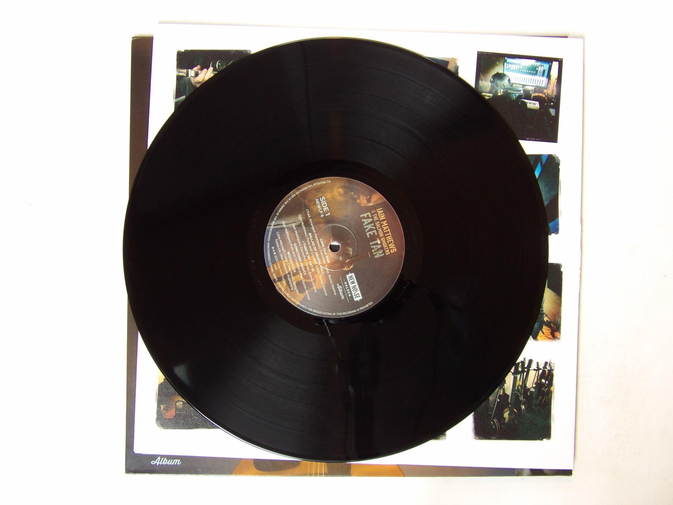 Iain Matthews & The Salmon Smokers: Fake Tan NEAR MINT 2020 LP - Image 3