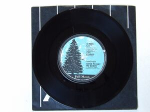 Chicago:  Hard to Say I'm Sorry  1982   EX+   7"