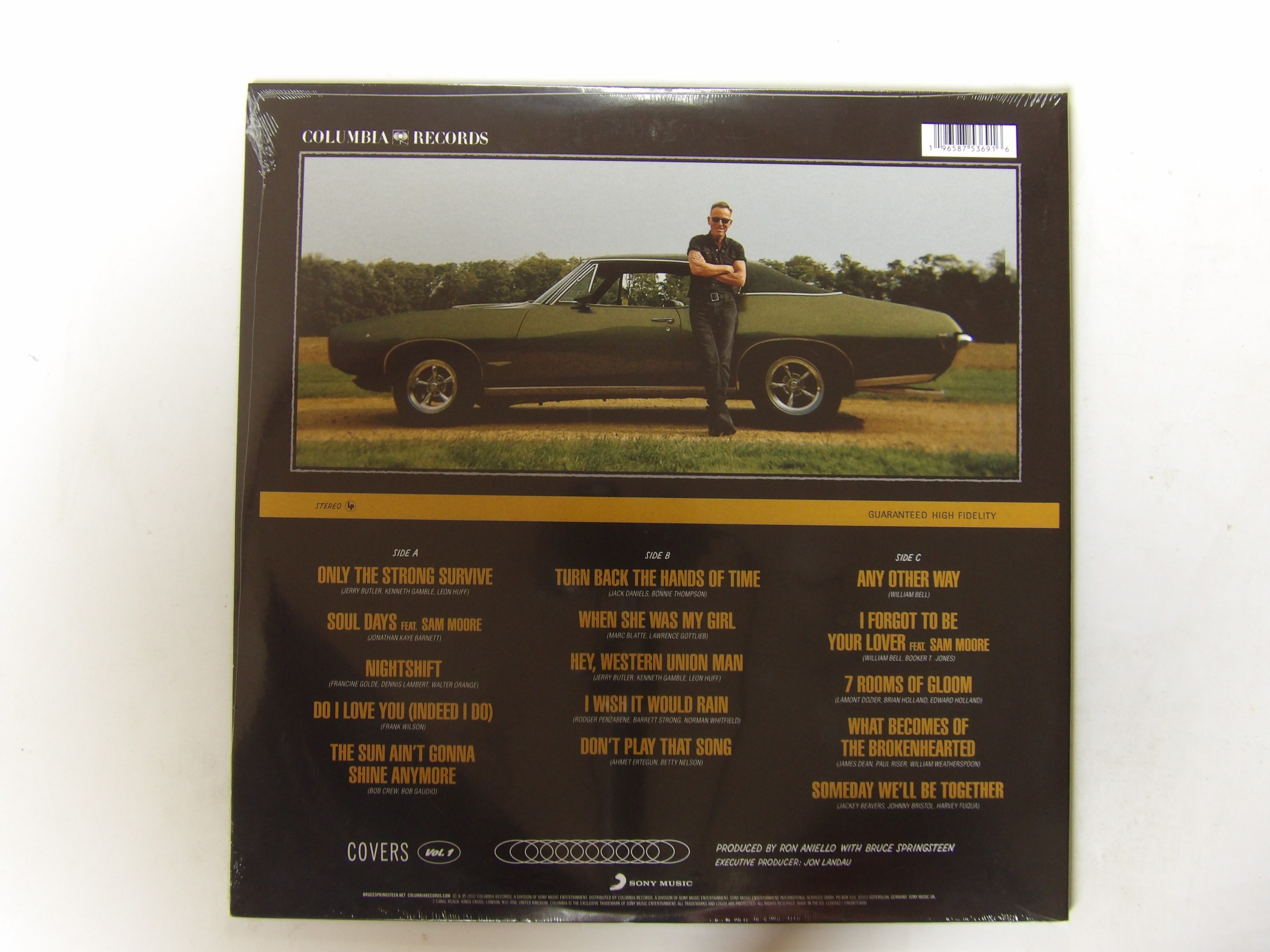 Bruce Springsteen: Only The Strong Survive GREEN VINYL LP SEALED - Image 2