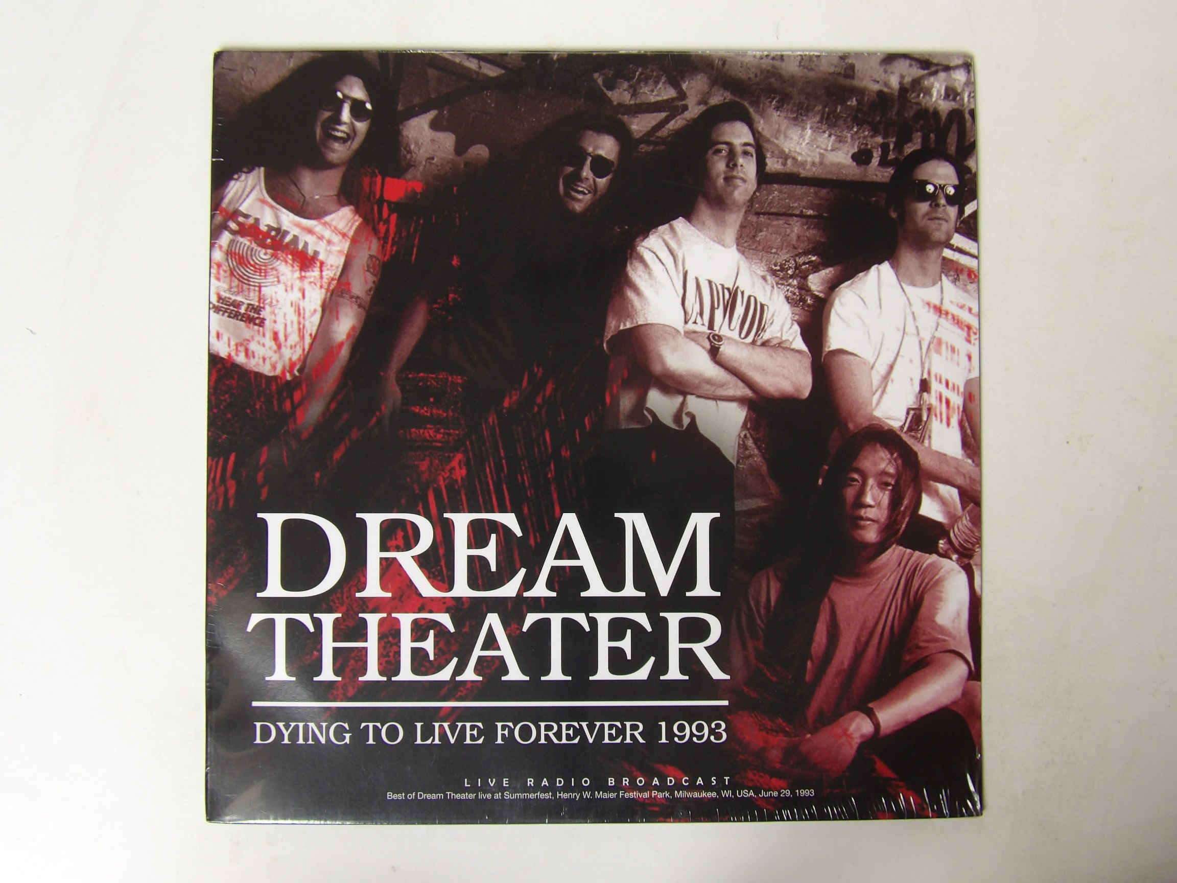 Dream Theater: Dying to Live Forever 1993 LP NEW SEALED - Image 3