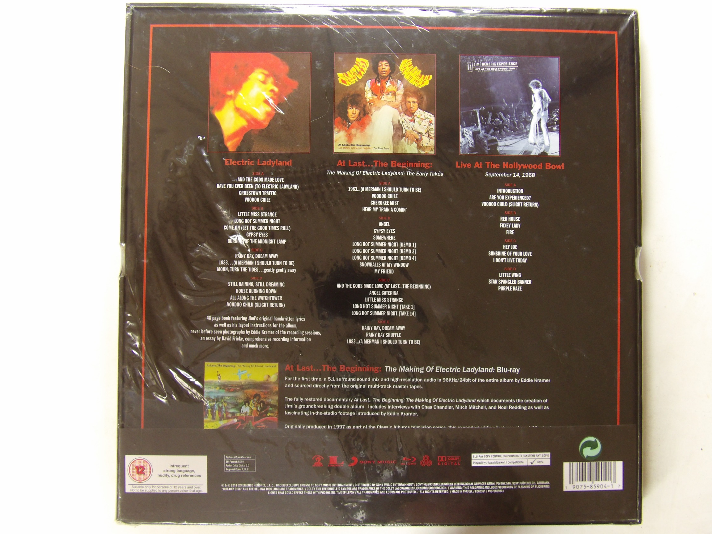Jimi Hendrix Experience: Electric Ladyland 6XLP + BluRay Box Set SEALED - Image 2