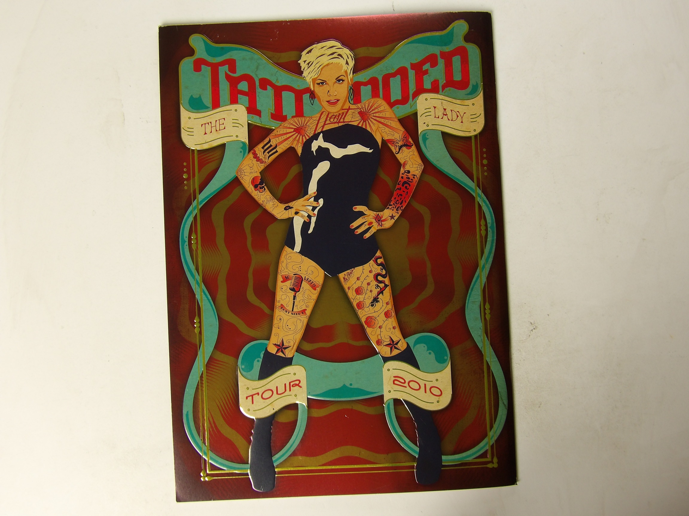 Pink: Funhouse - Summer Carnival 2009 Tour Book + Tickets - Image 2
