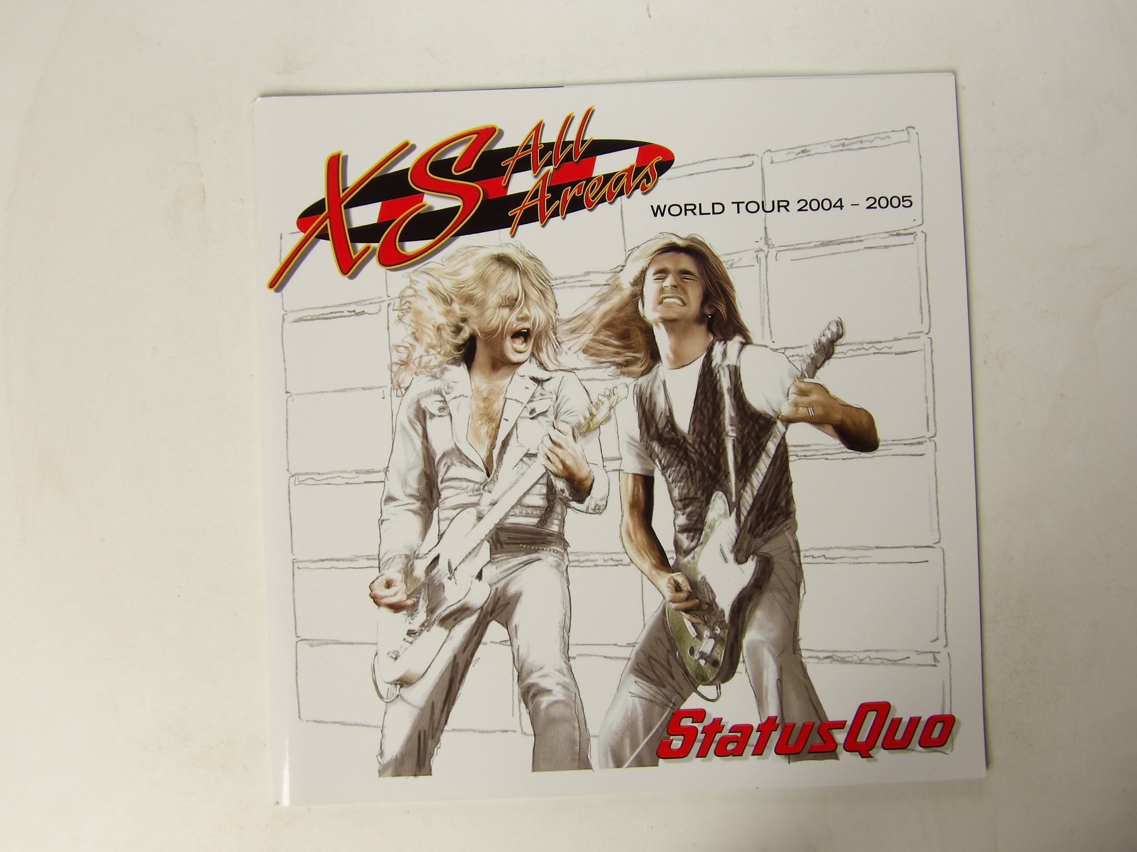 Status Quo: XS All Areas 2004/05 Tour Programme