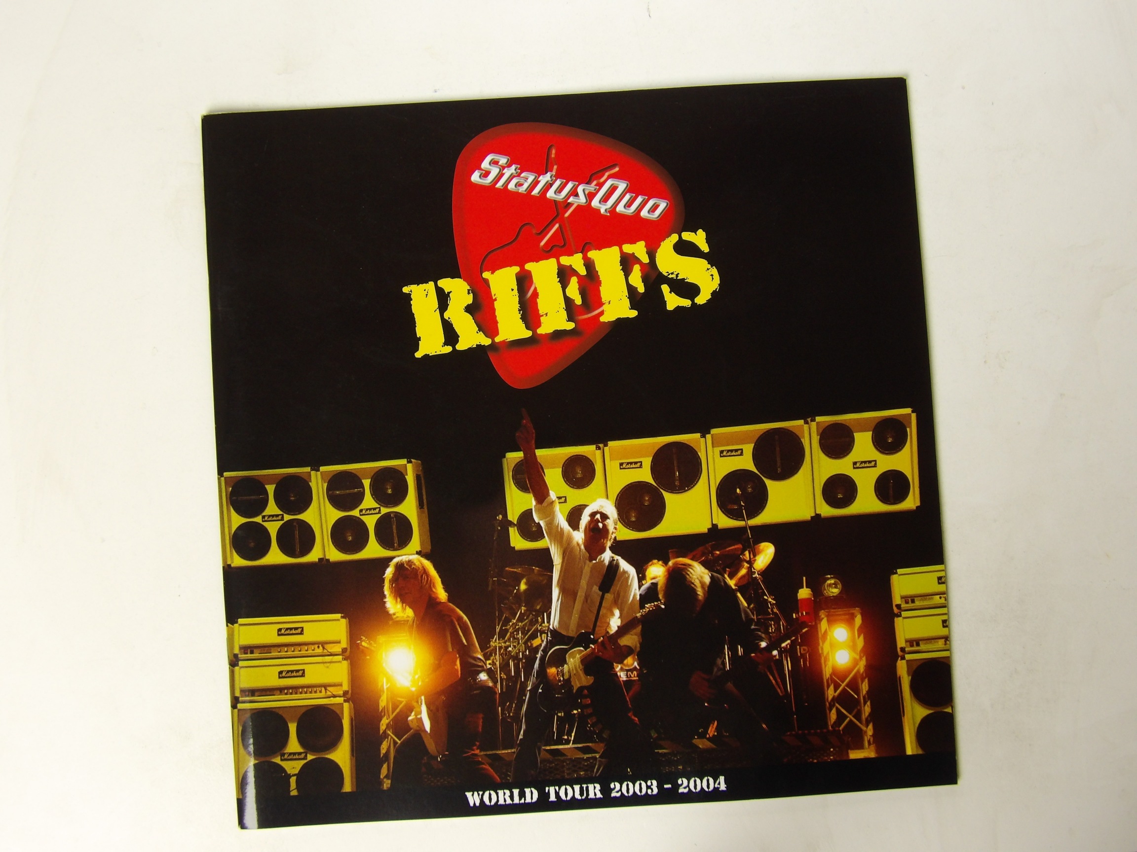 Status Quo: Riffs 2003/04 Tour Programme