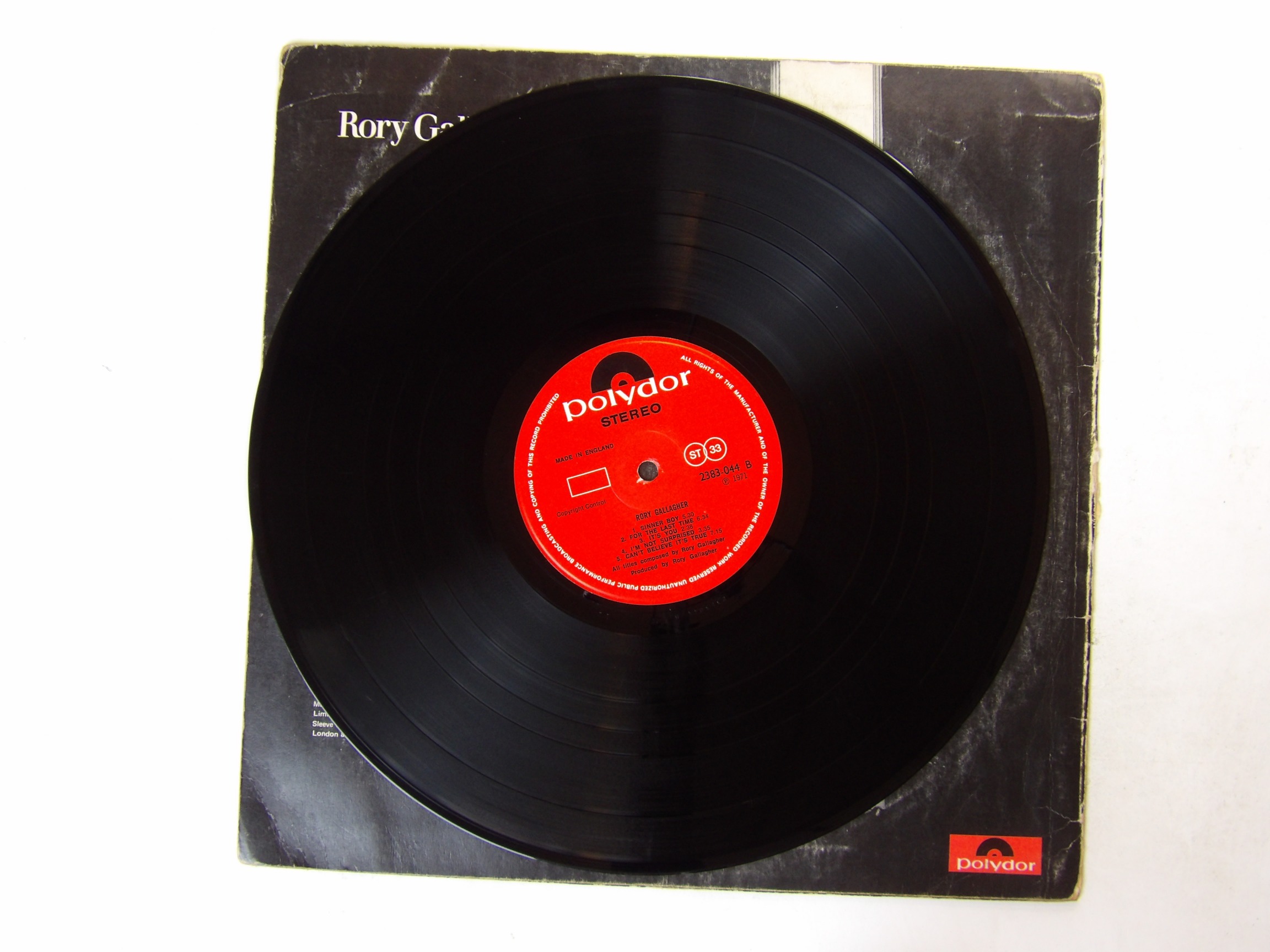 Rory Gallagher: S/T & Irish Tour '74 LPs - Image 11