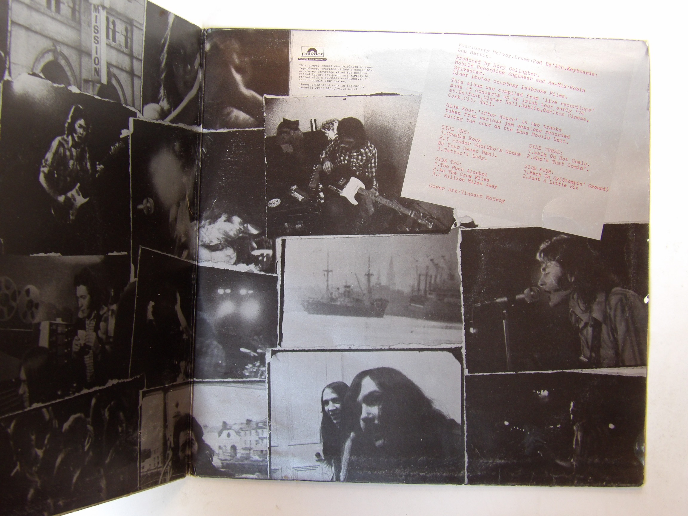 Rory Gallagher: S/T & Irish Tour '74 LPs - Image 7