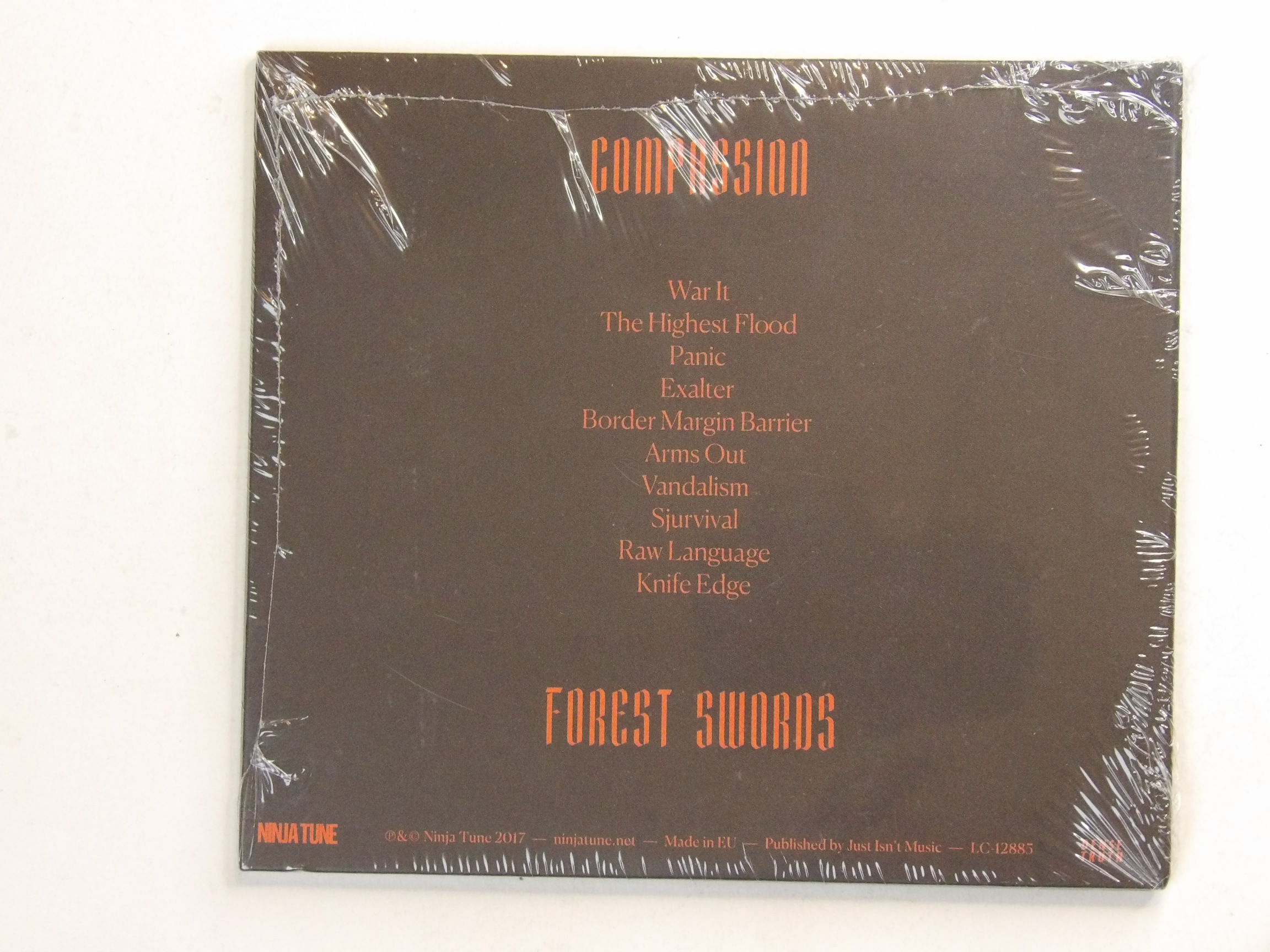 Forest Swords: Compassion NEW SEALED 2017 CD - Image 2