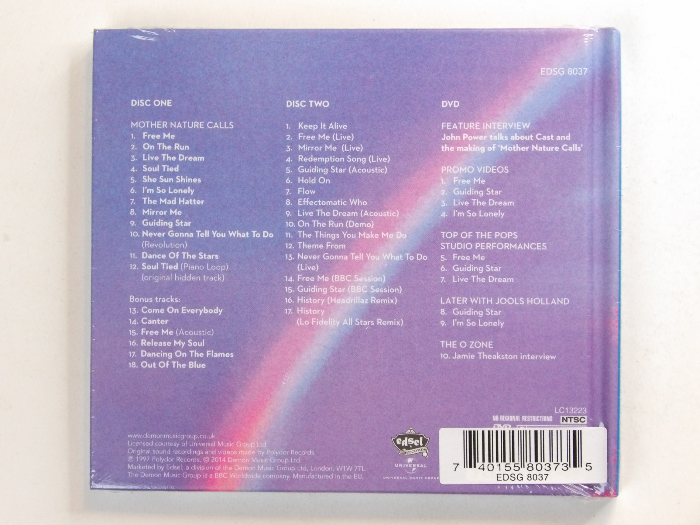Cast: Mother Nature Calls NEW SEALED 2014 2xCD + DVD - Image 2