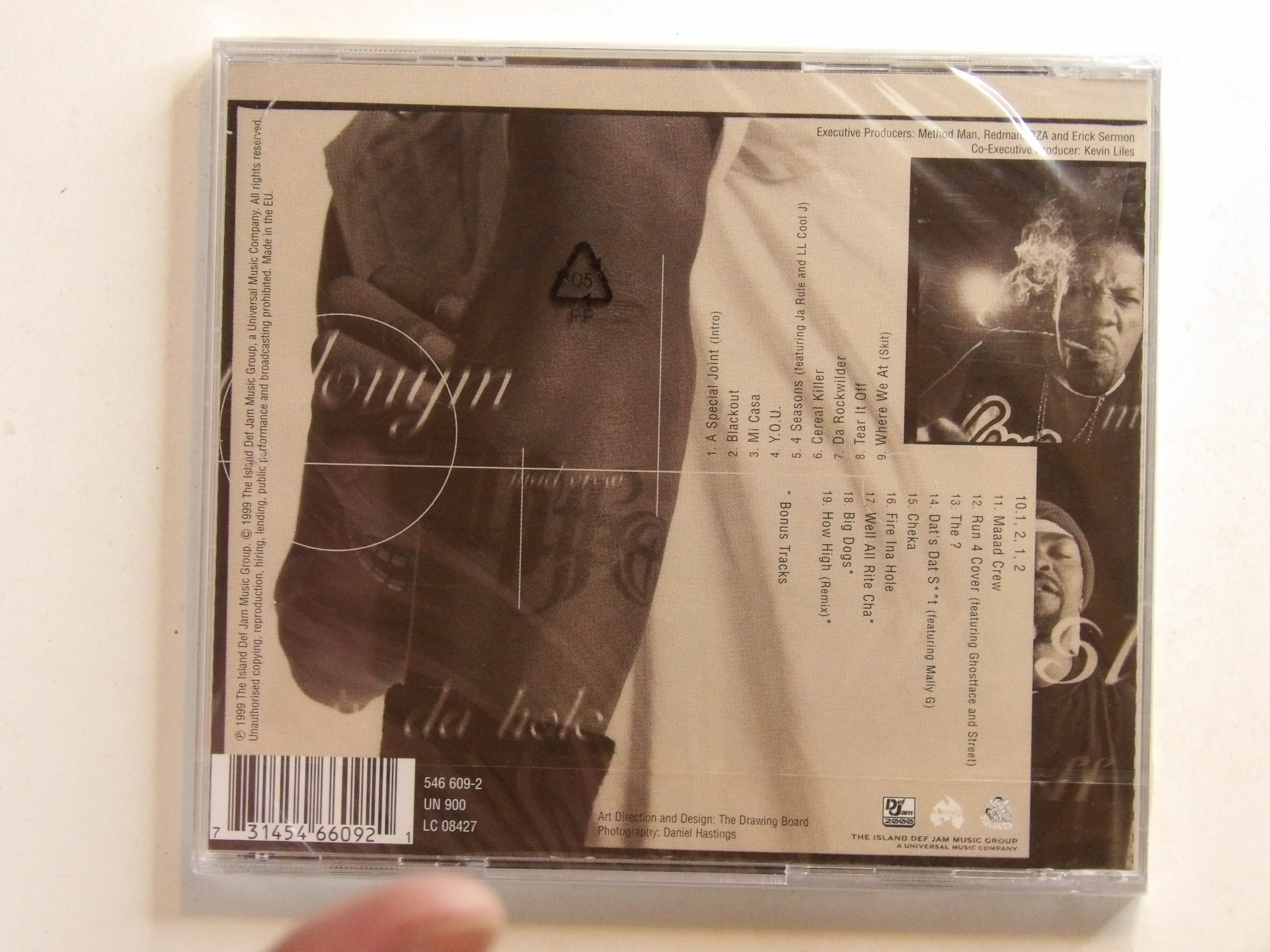 Methodman & Redman: Blackout! NEW SEALED 1999 CD - Image 2