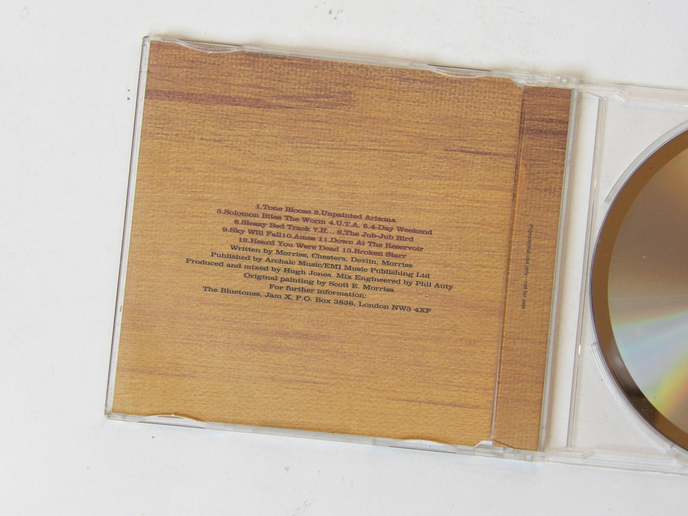 The Bluetones: Return To The Last Chance Saloon Promo CD - Image 3