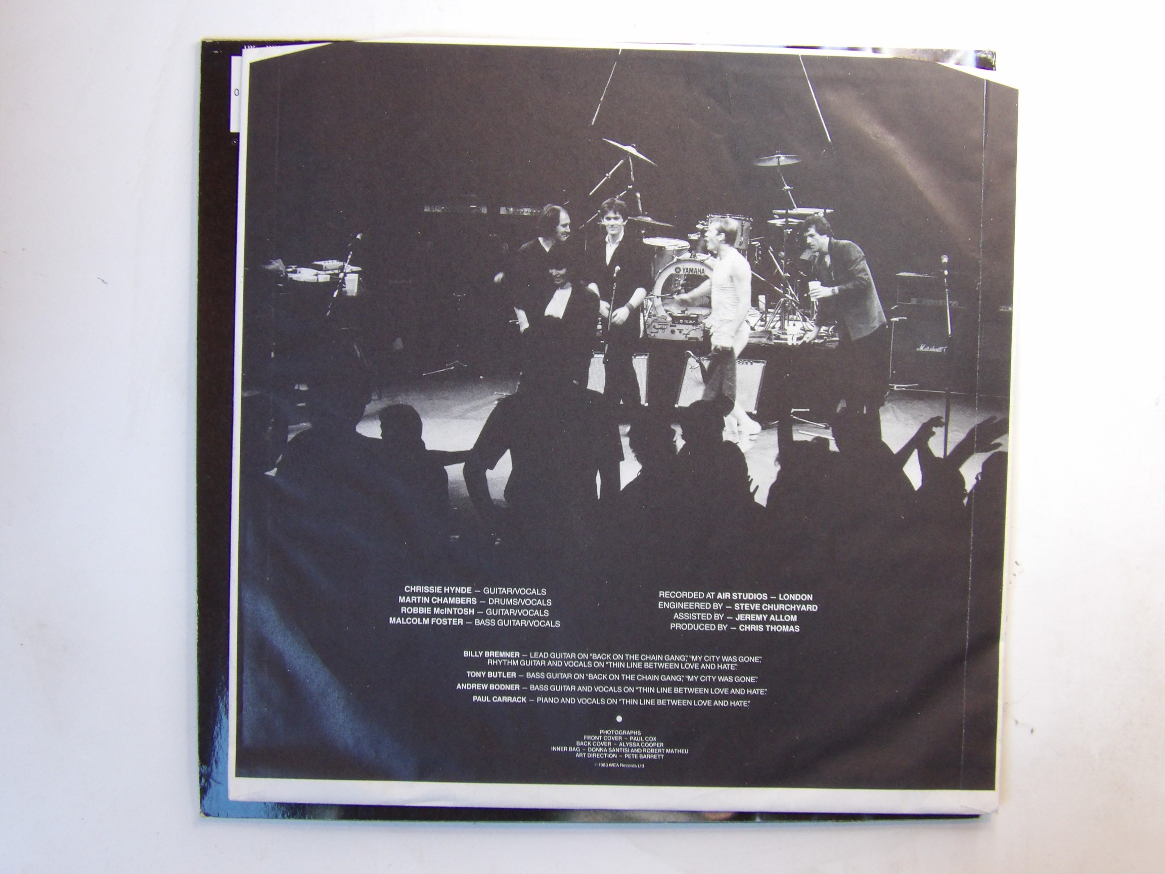 The Pretenders: Learning To Crawl 1983 EX+ First Press Alsdorf LP - Image 4