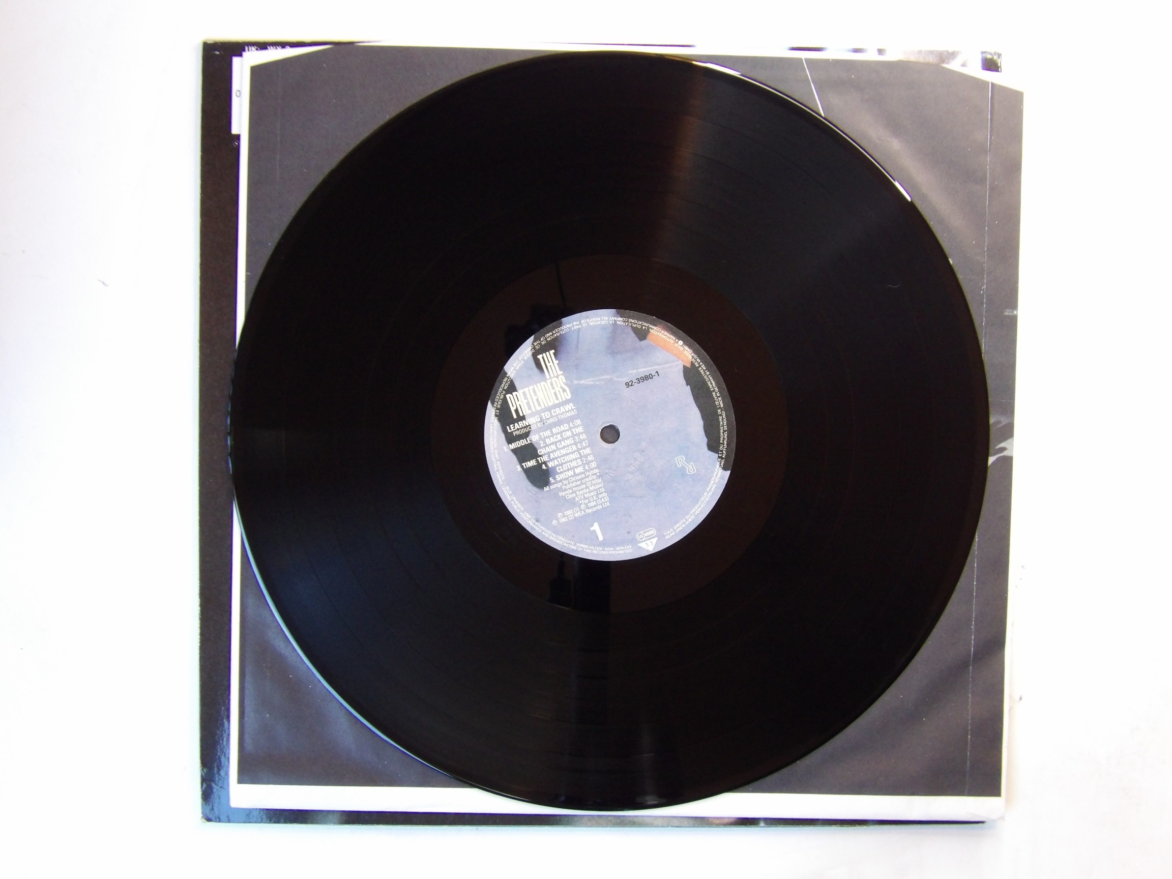 The Pretenders: Learning To Crawl 1983 EX+ First Press Alsdorf LP - Image 3