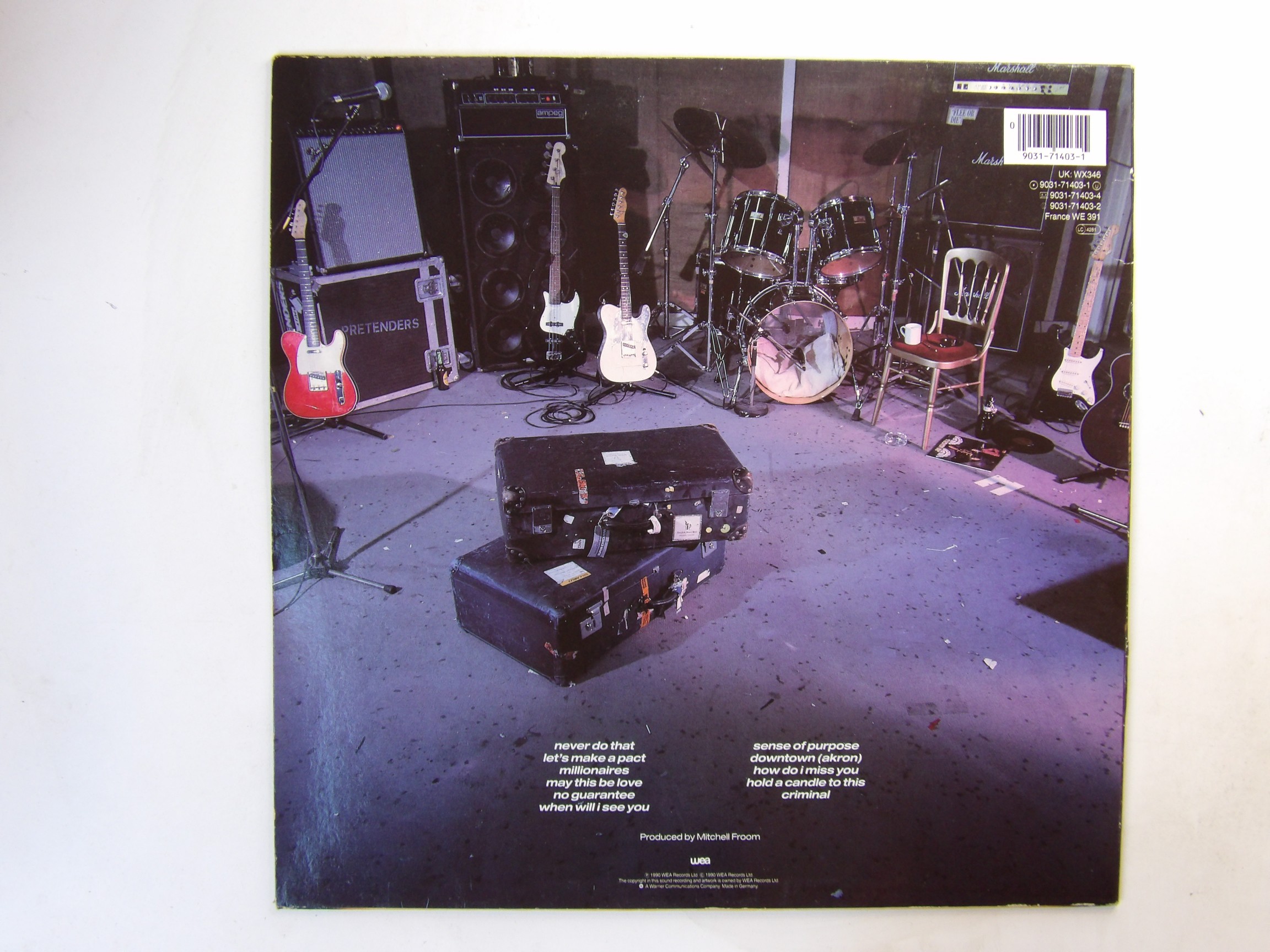 The Pretenders: Packed! 1990 EX+ First Press Alsdorf LP - Image 6