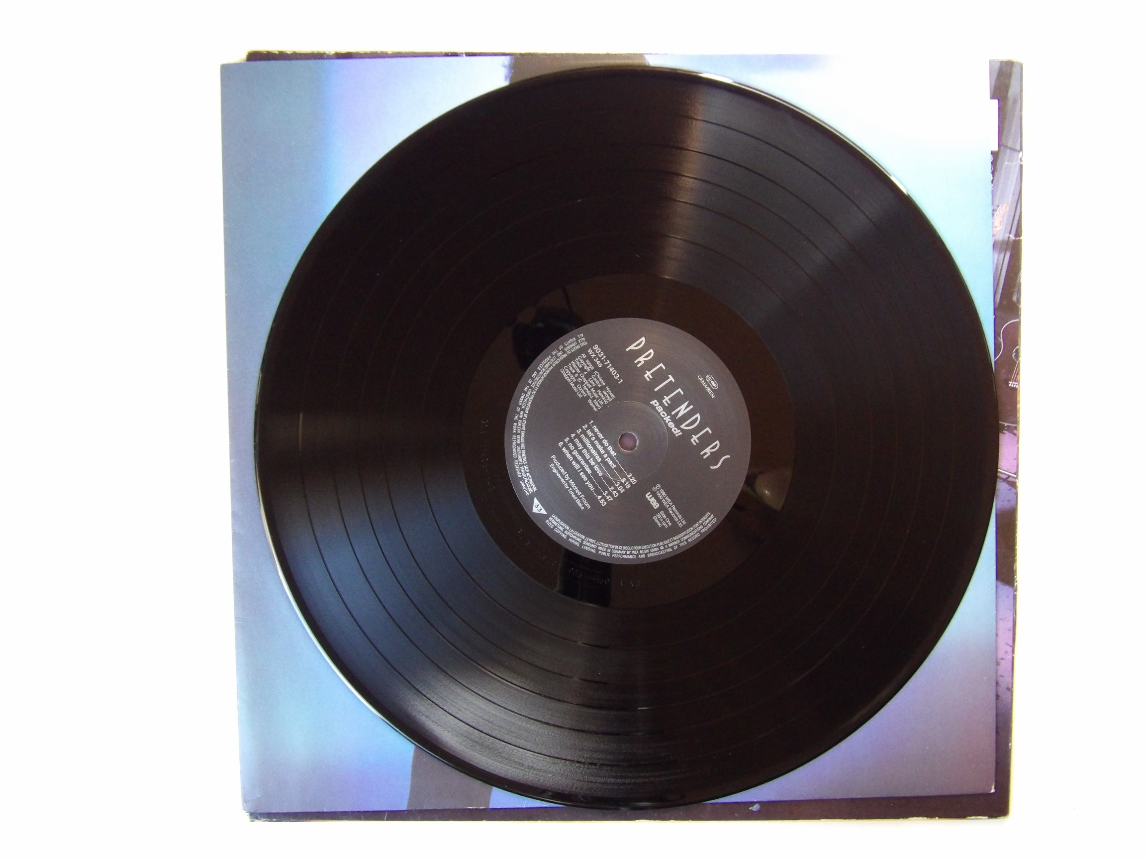 The Pretenders: Packed! 1990 EX+ First Press Alsdorf LP - Image 3
