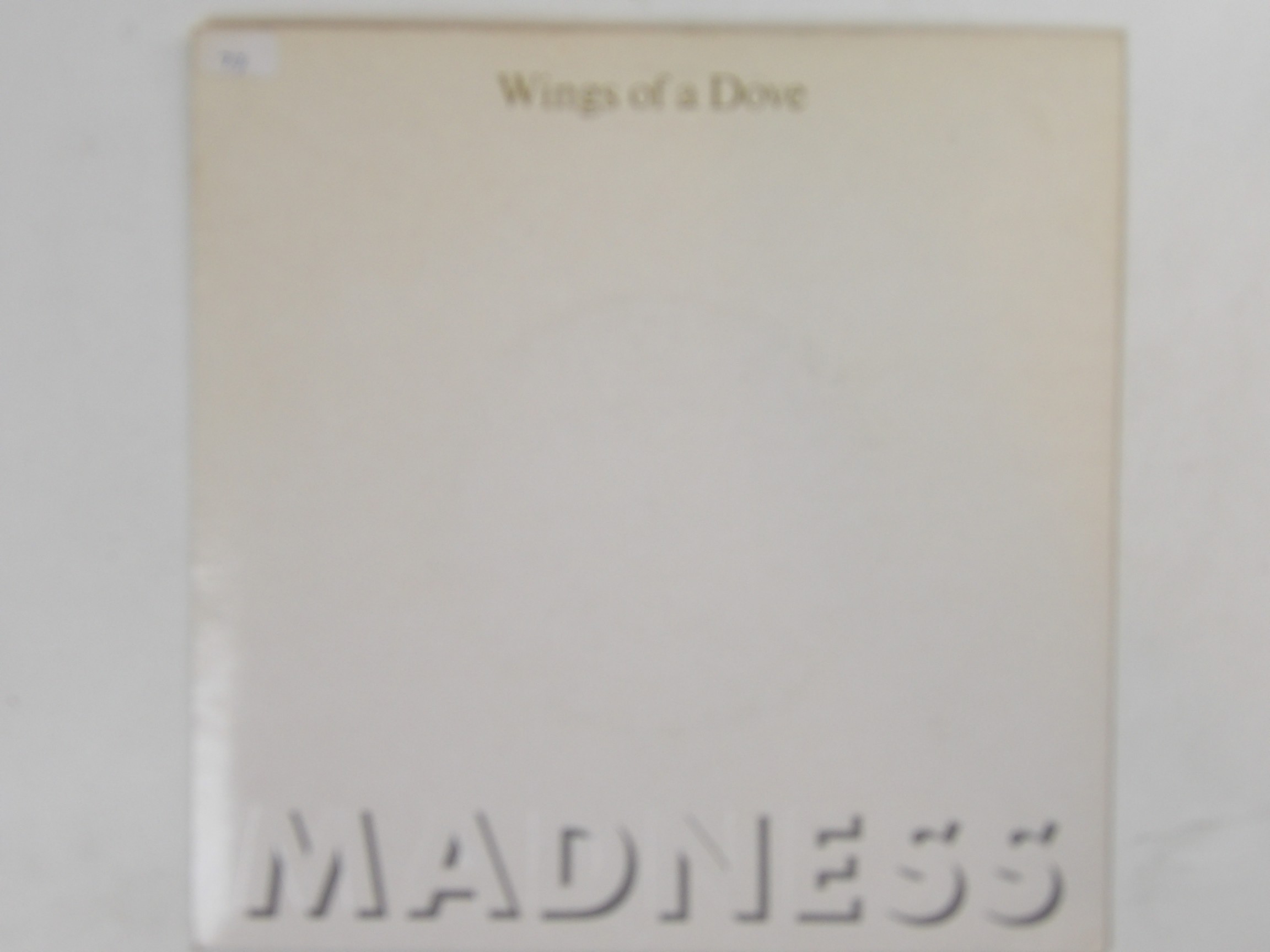 Madness: Wings of a Dove 1983 EX 7"