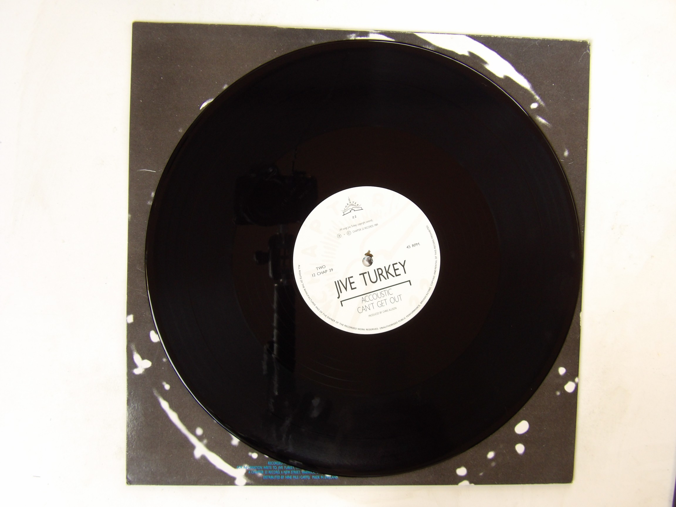 Jive Turkey: Rotate 1989 EX+ UK 12" - Image 3