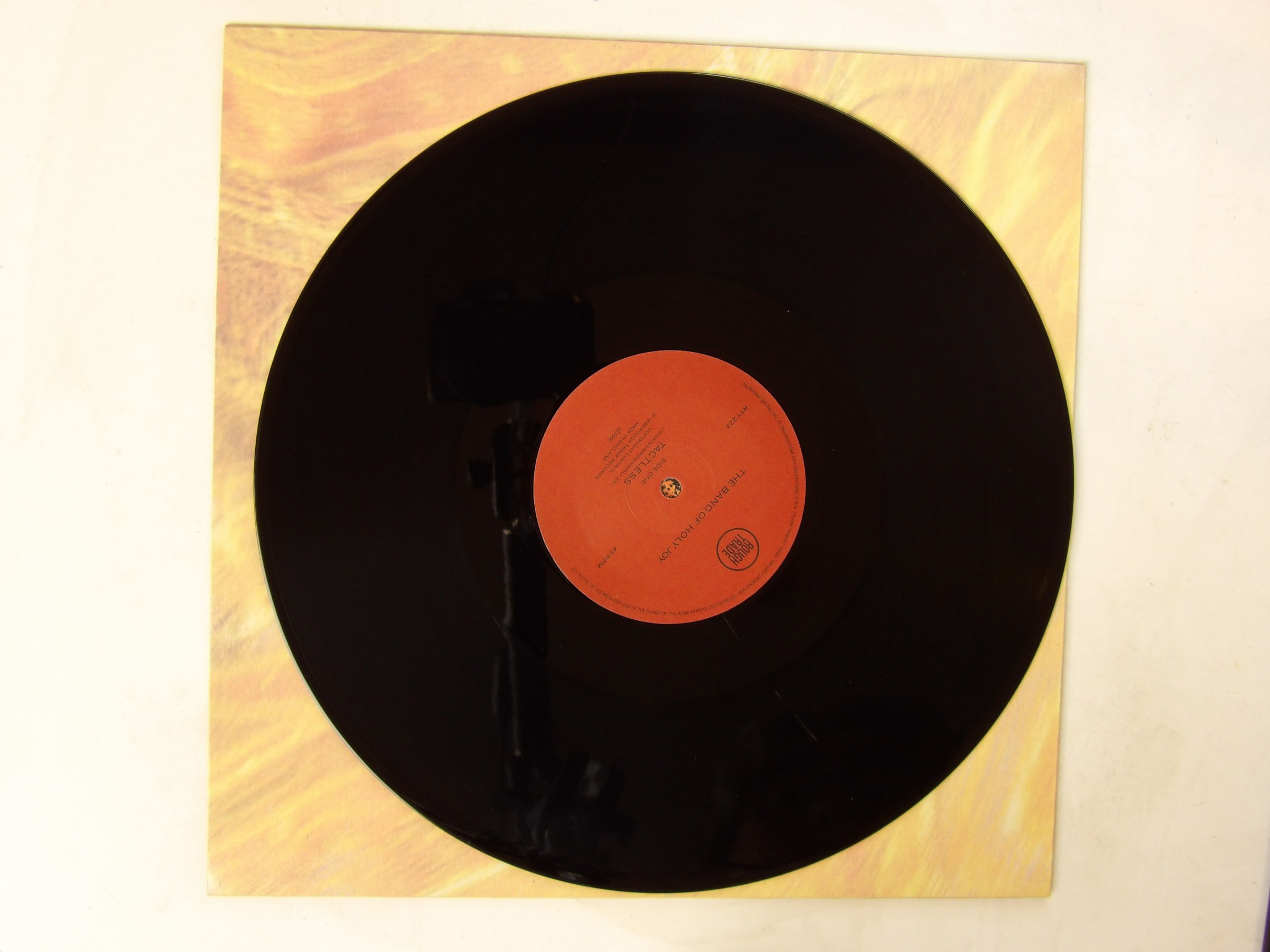 The Band Of Holy Joy: Tactless 1988 UK 12" - Image 2